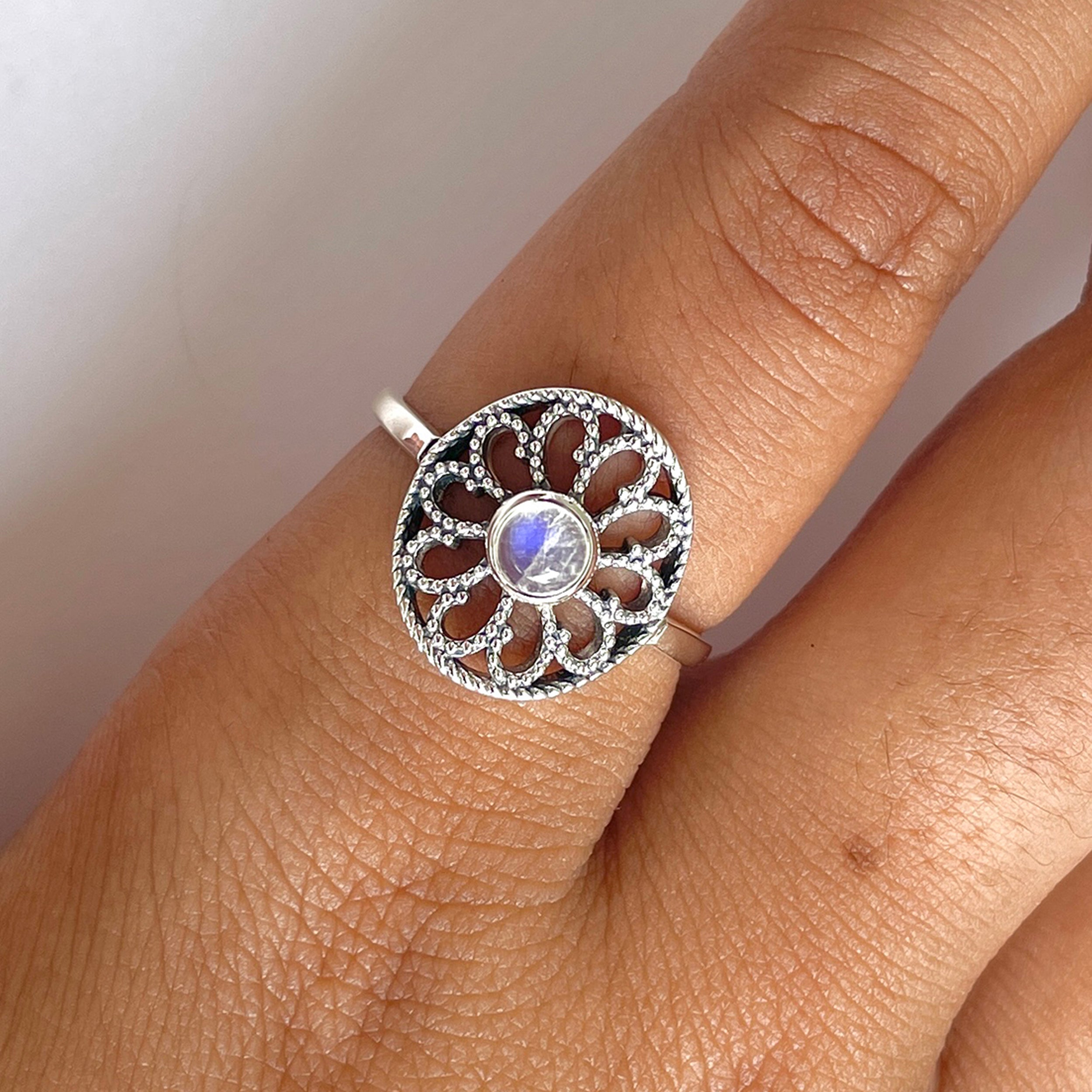 Moonstone Ring-(RBM-RDR-1350.)