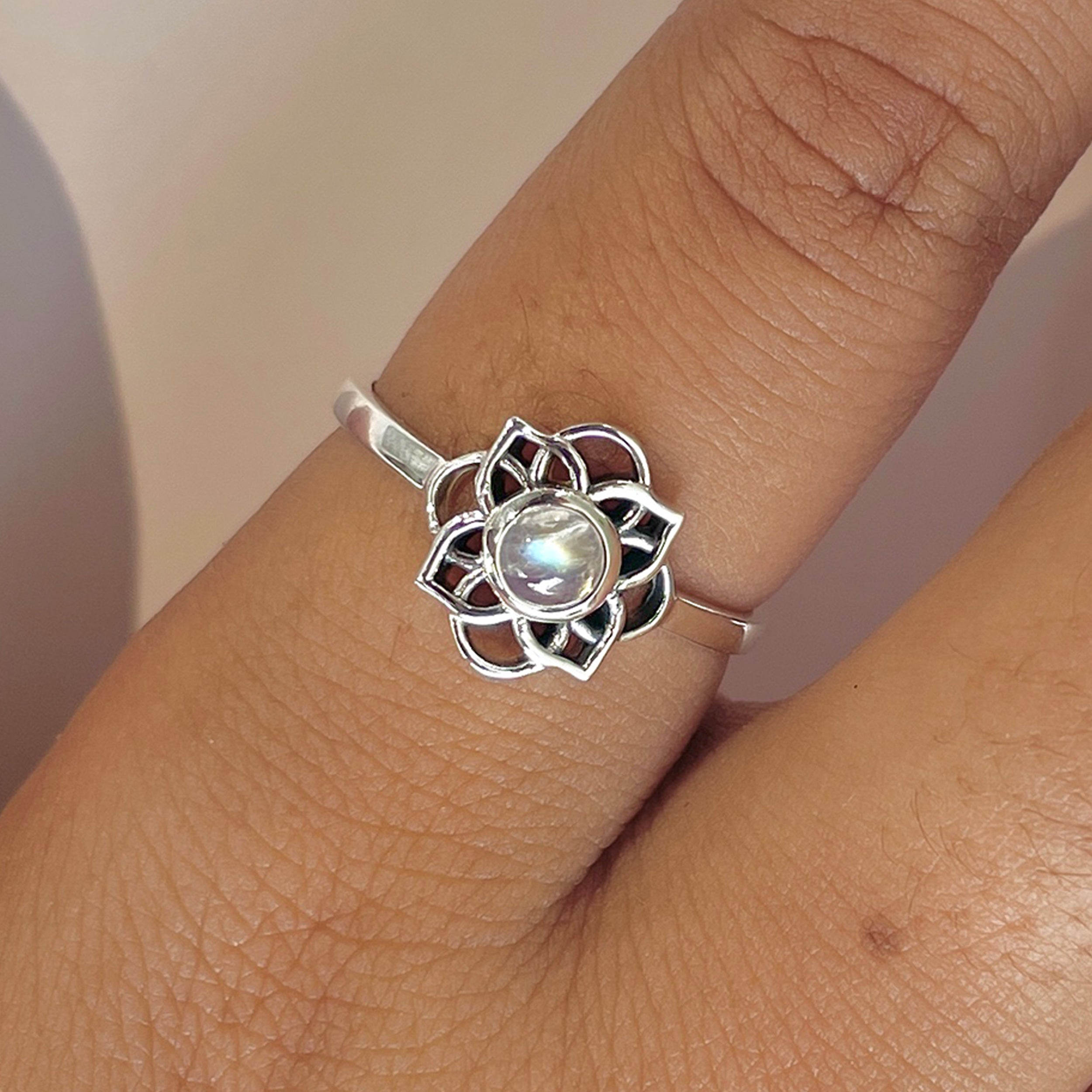 Moonstone Ring-(RBM-RDR-1351.)
