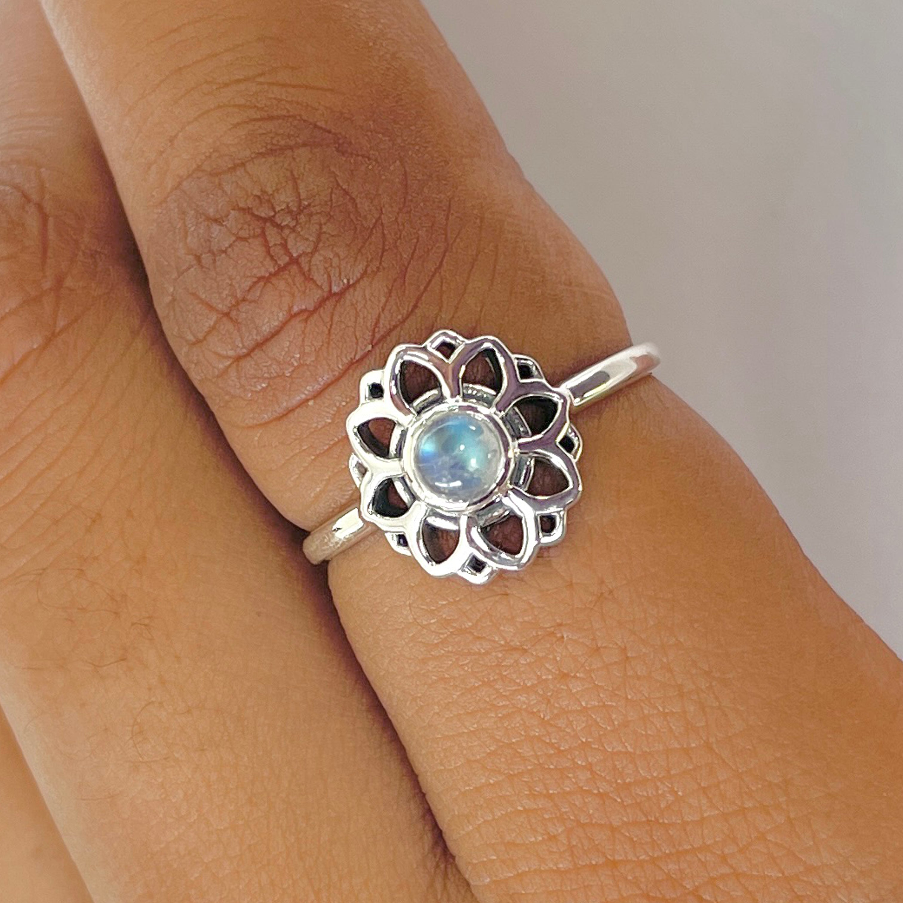 Moonstone Ring-(RBM-RDR-1359.)