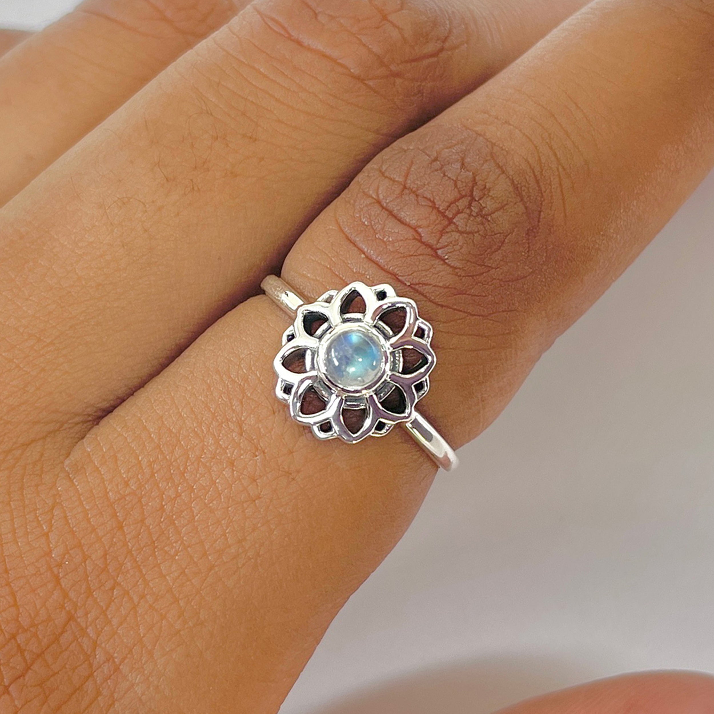 Moonstone Ring-(RBM-RDR-1359.)