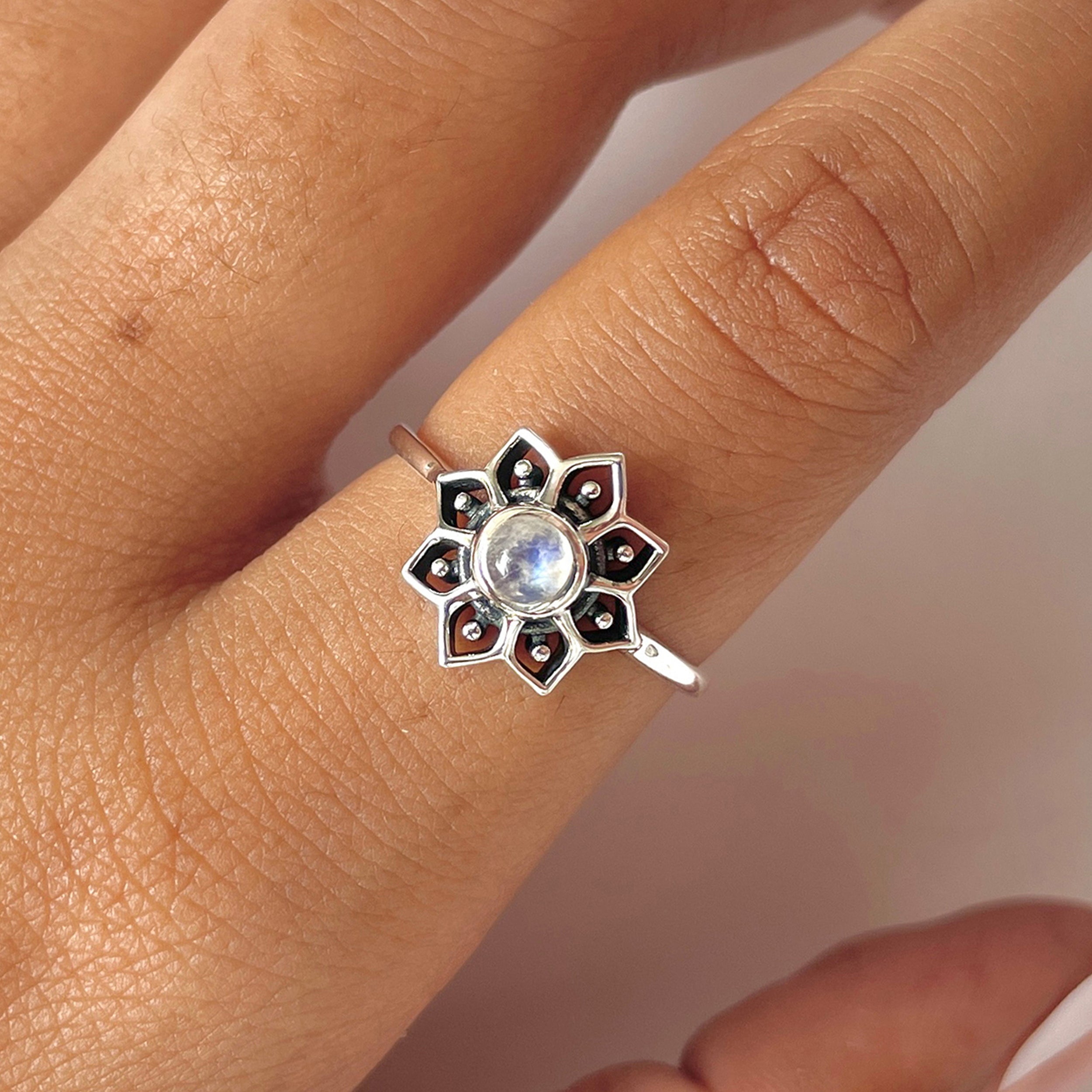 Moonstone Ring-(RBM-RDR-1360.)