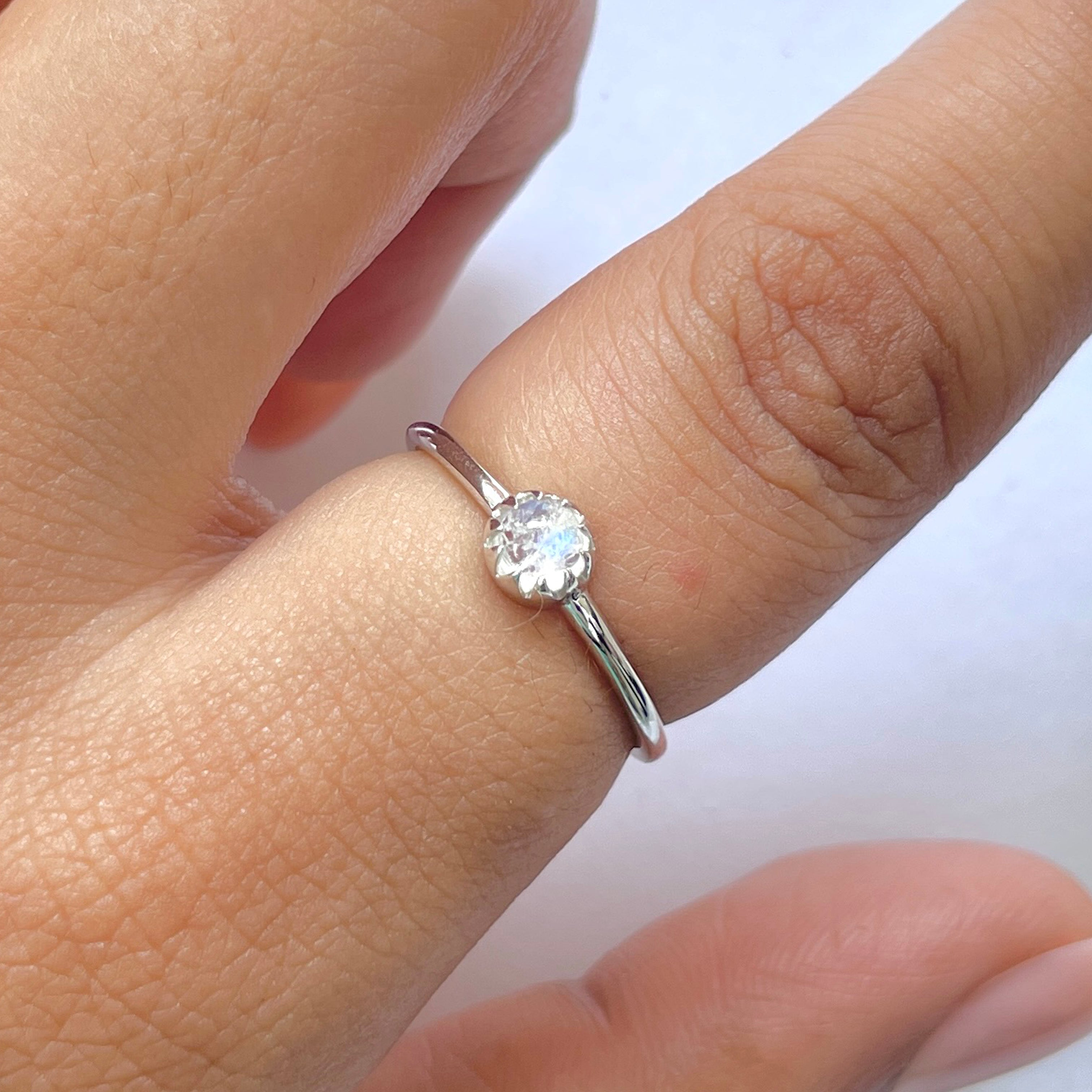 Moonstone Ring-(RBM-RDR-1421.)