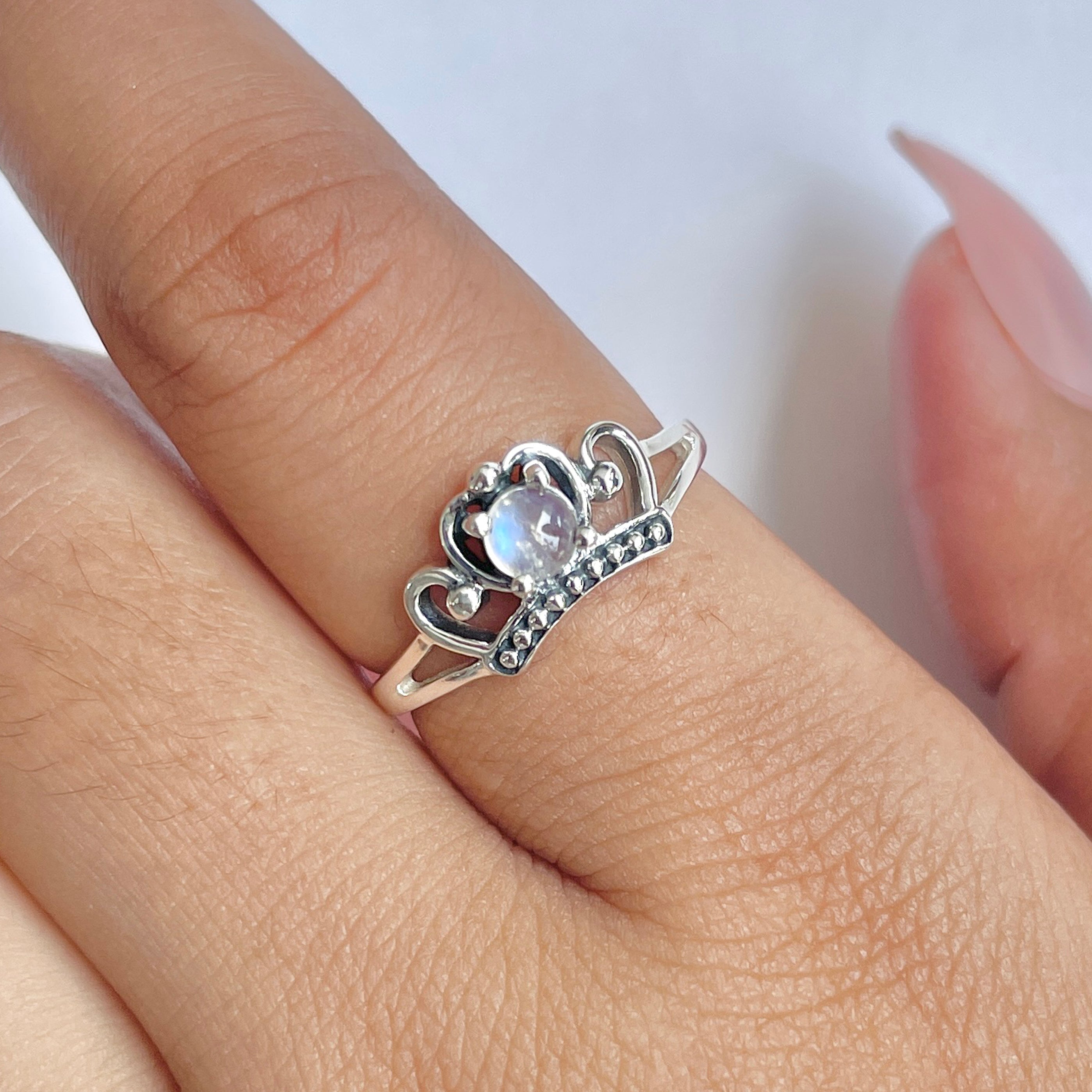 Moonstone Ring-(RBM-RDR-1430.)