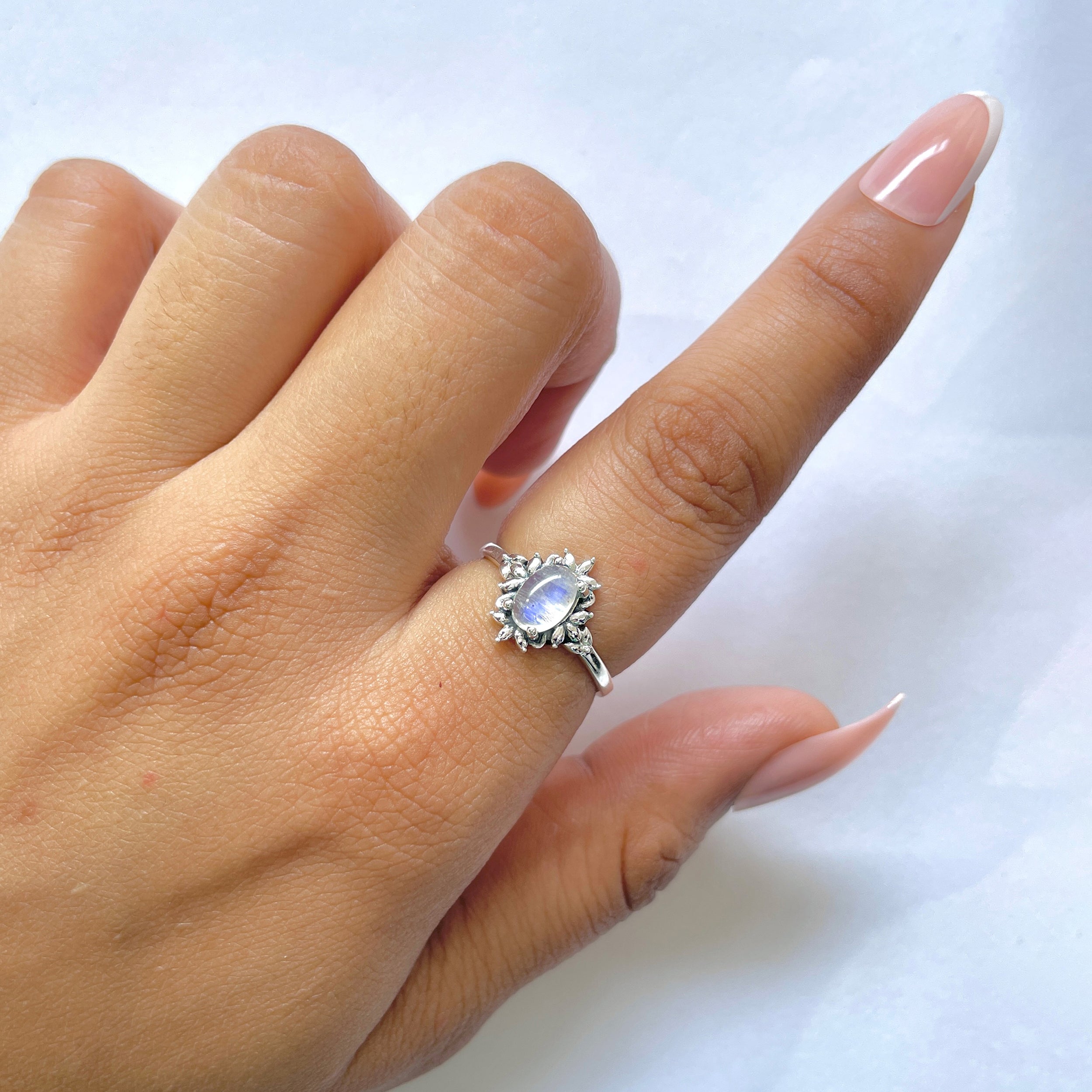 Moonstone Ring-(RBM-RDR-1454.)