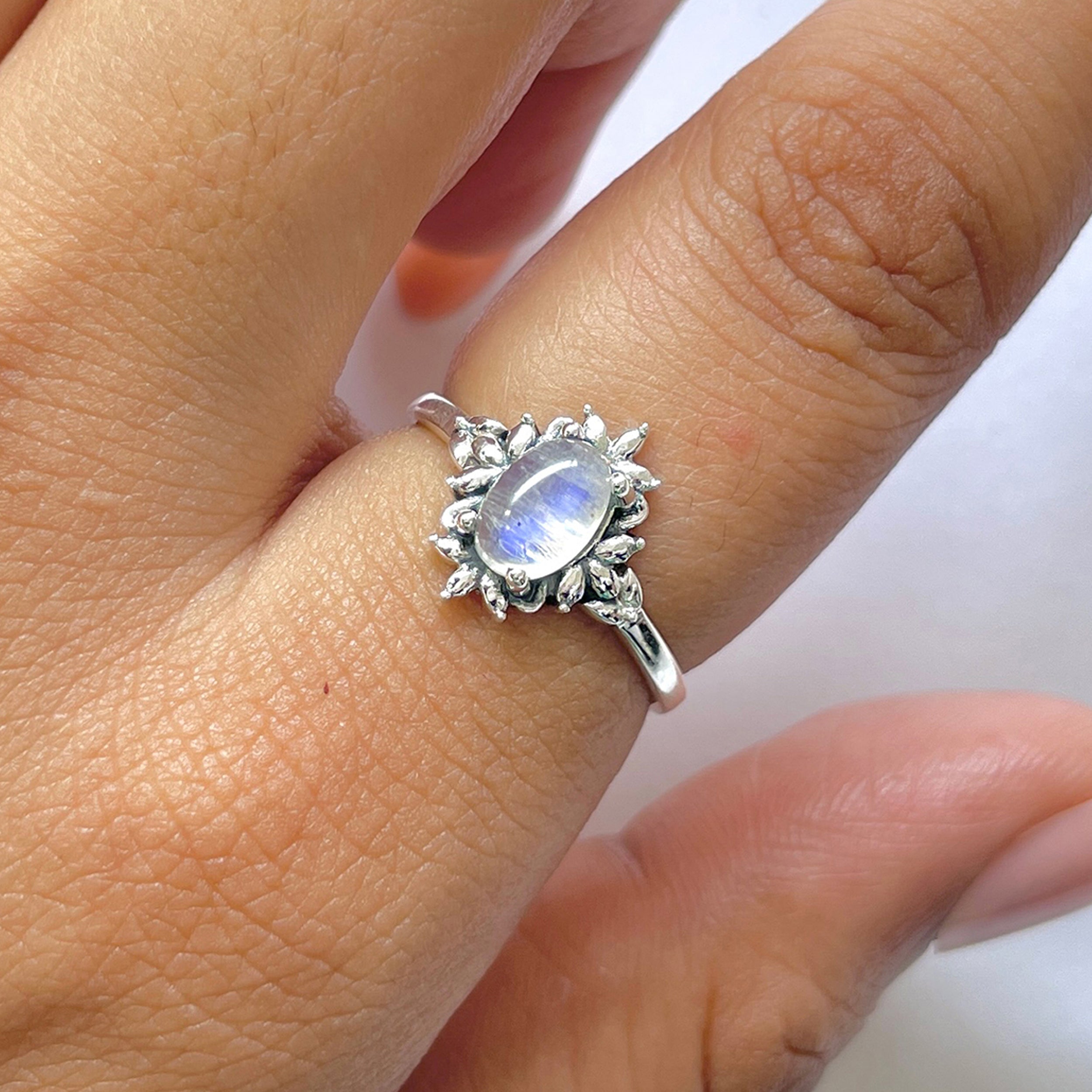 Moonstone Ring-(RBM-RDR-1454.)