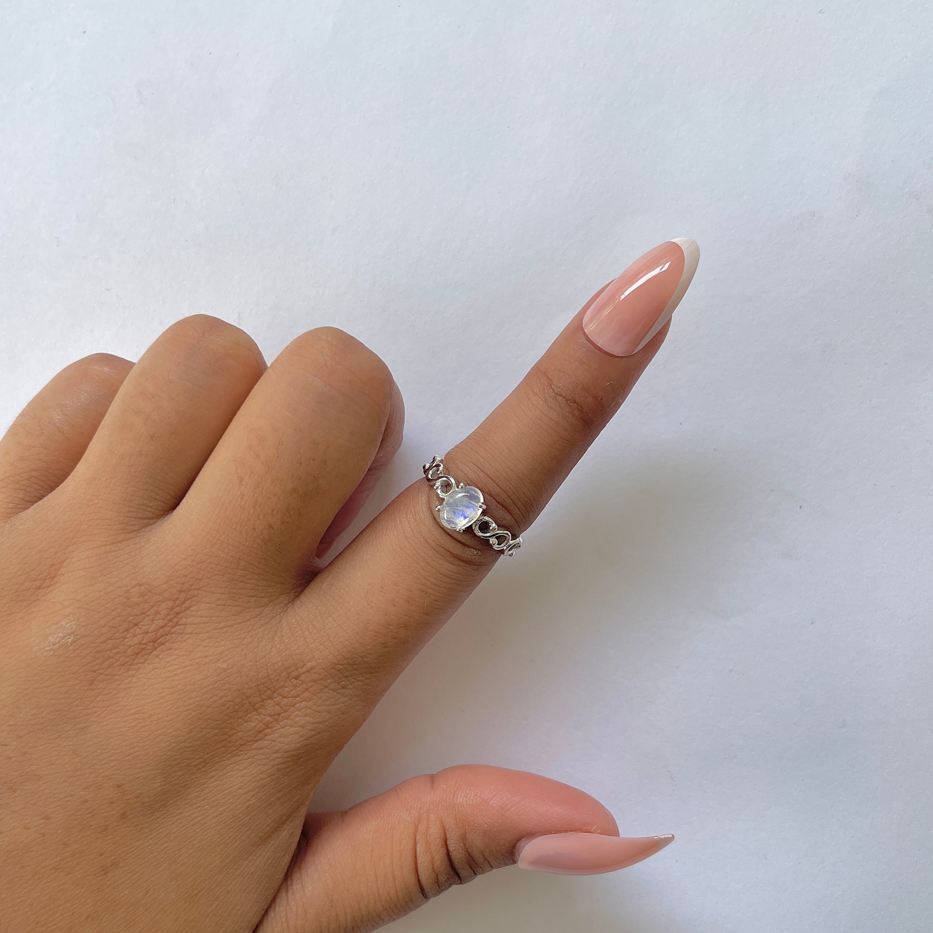 Moonstone Ring-(RBM-RDR-1465.)