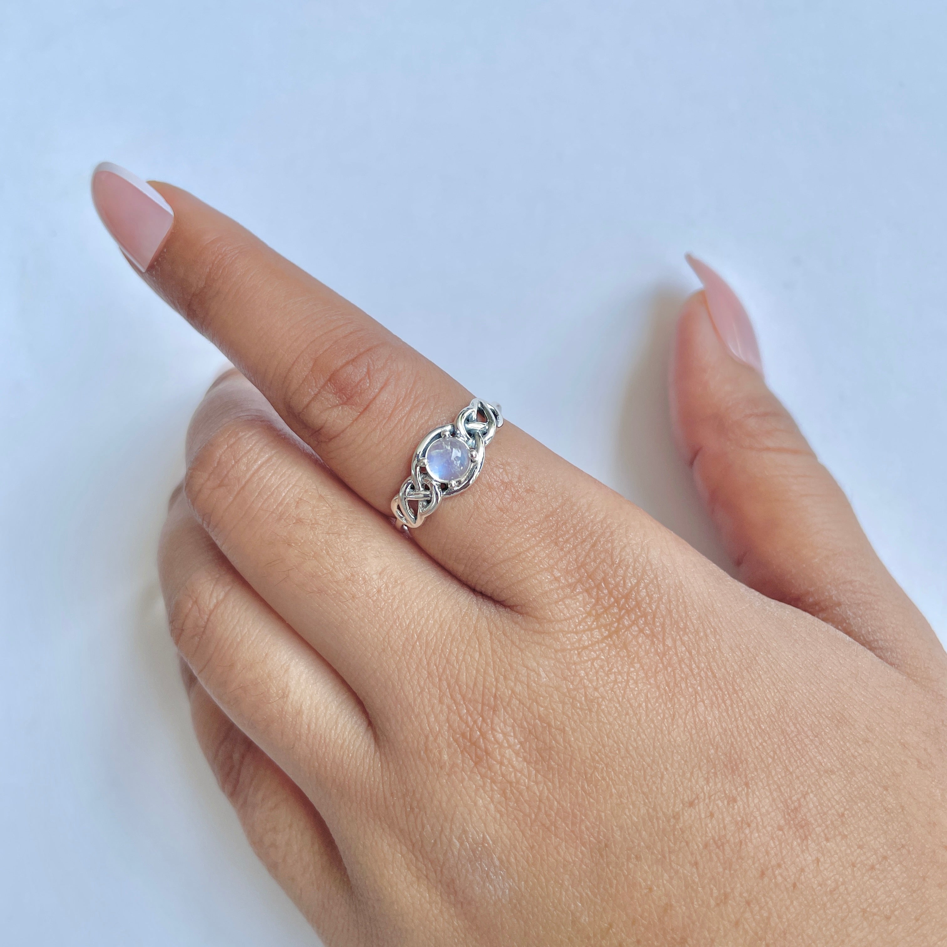 Moonstone Ring-(RBM-RDR-1489.)