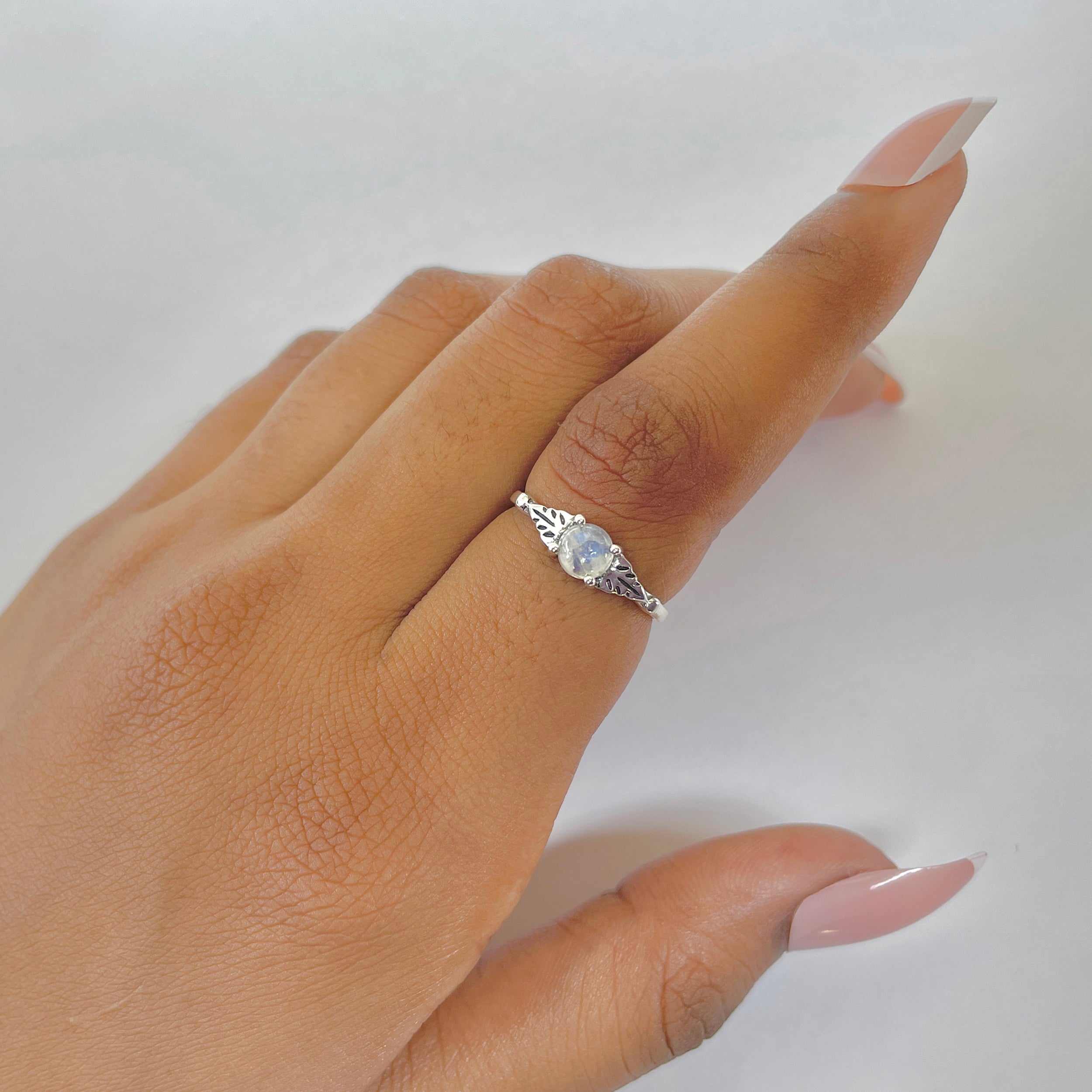 Moonstone Ring-(RBM-RDR-1534.)