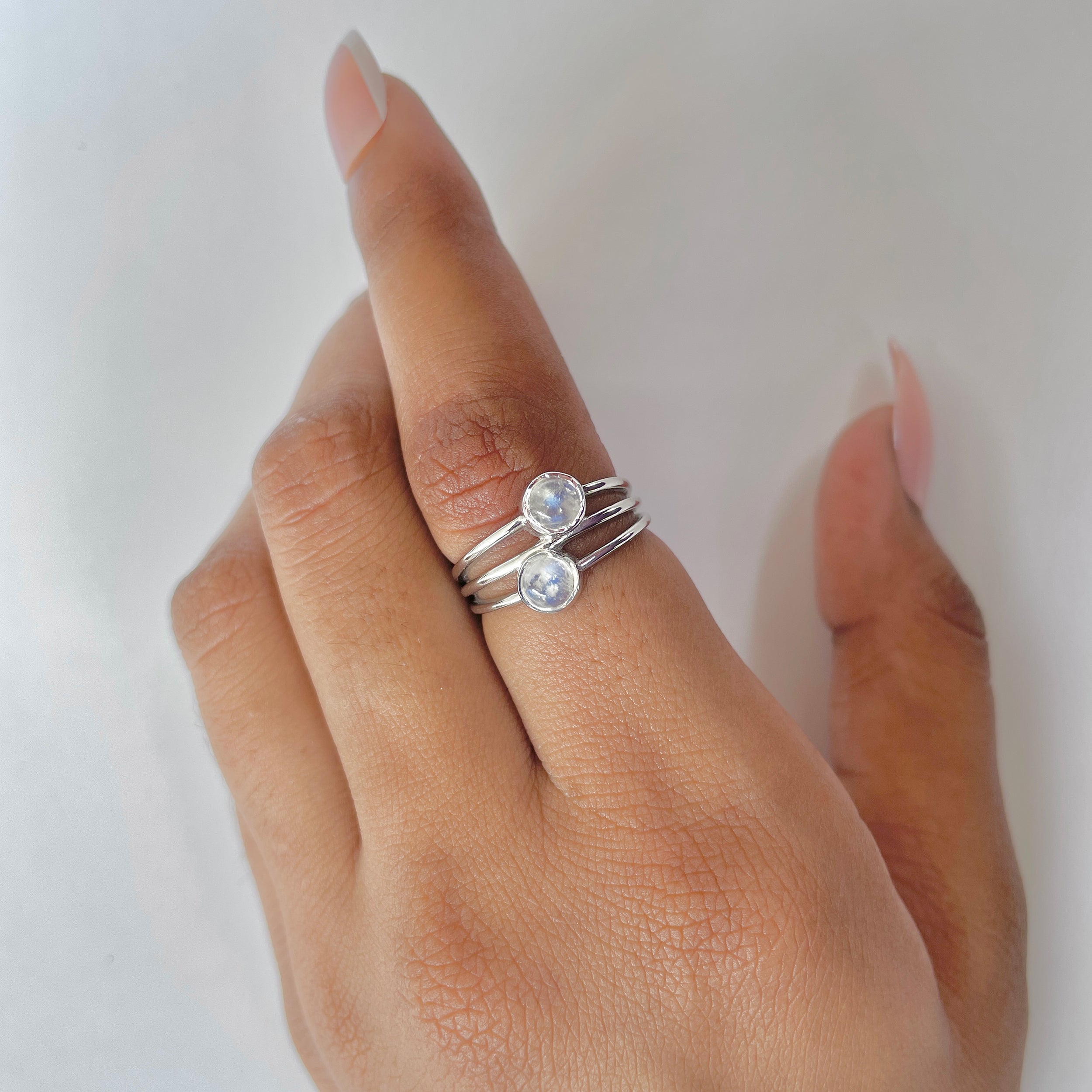 Moonstone Ring-(RBM-RDR-1564.)