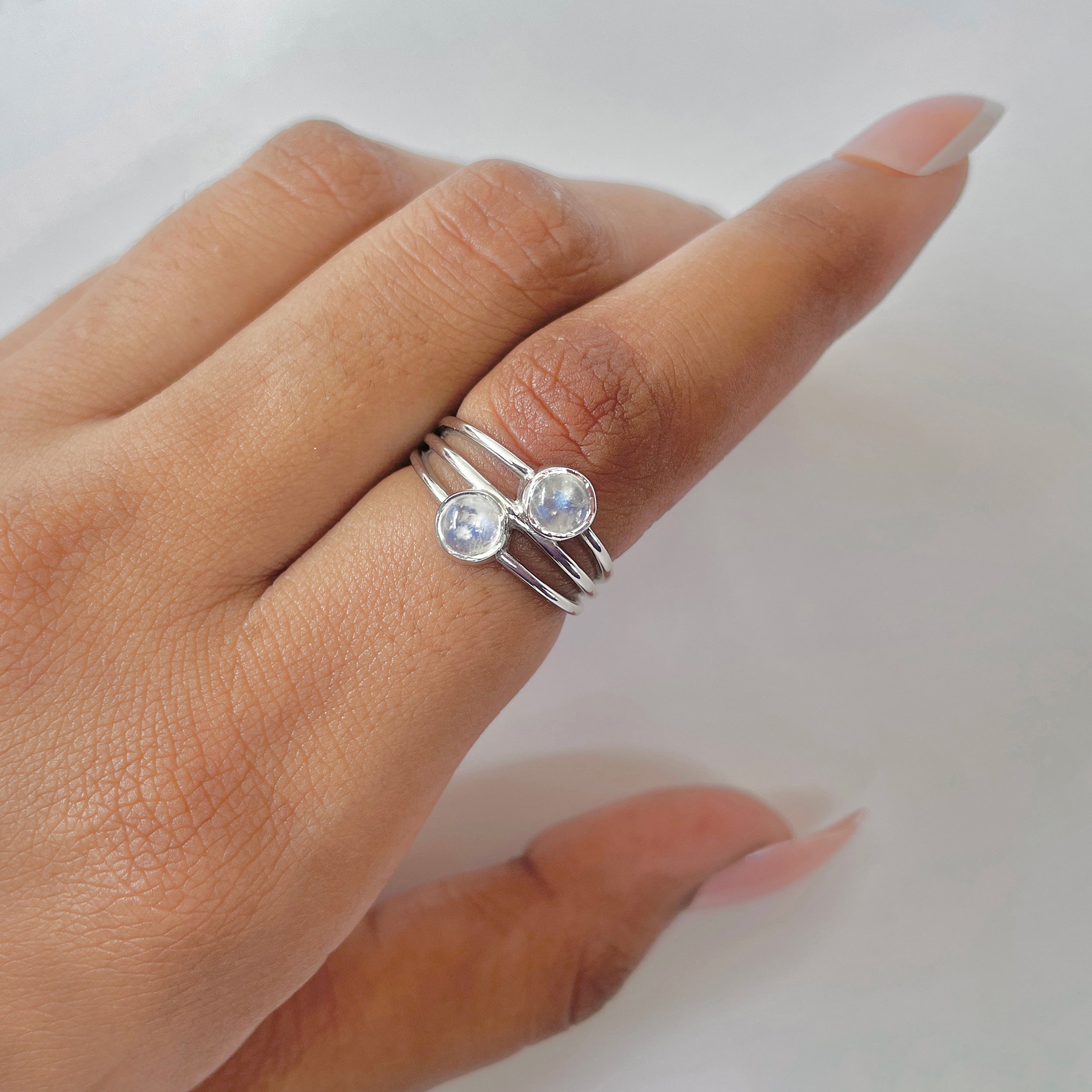 Moonstone Ring-(RBM-RDR-1564.)