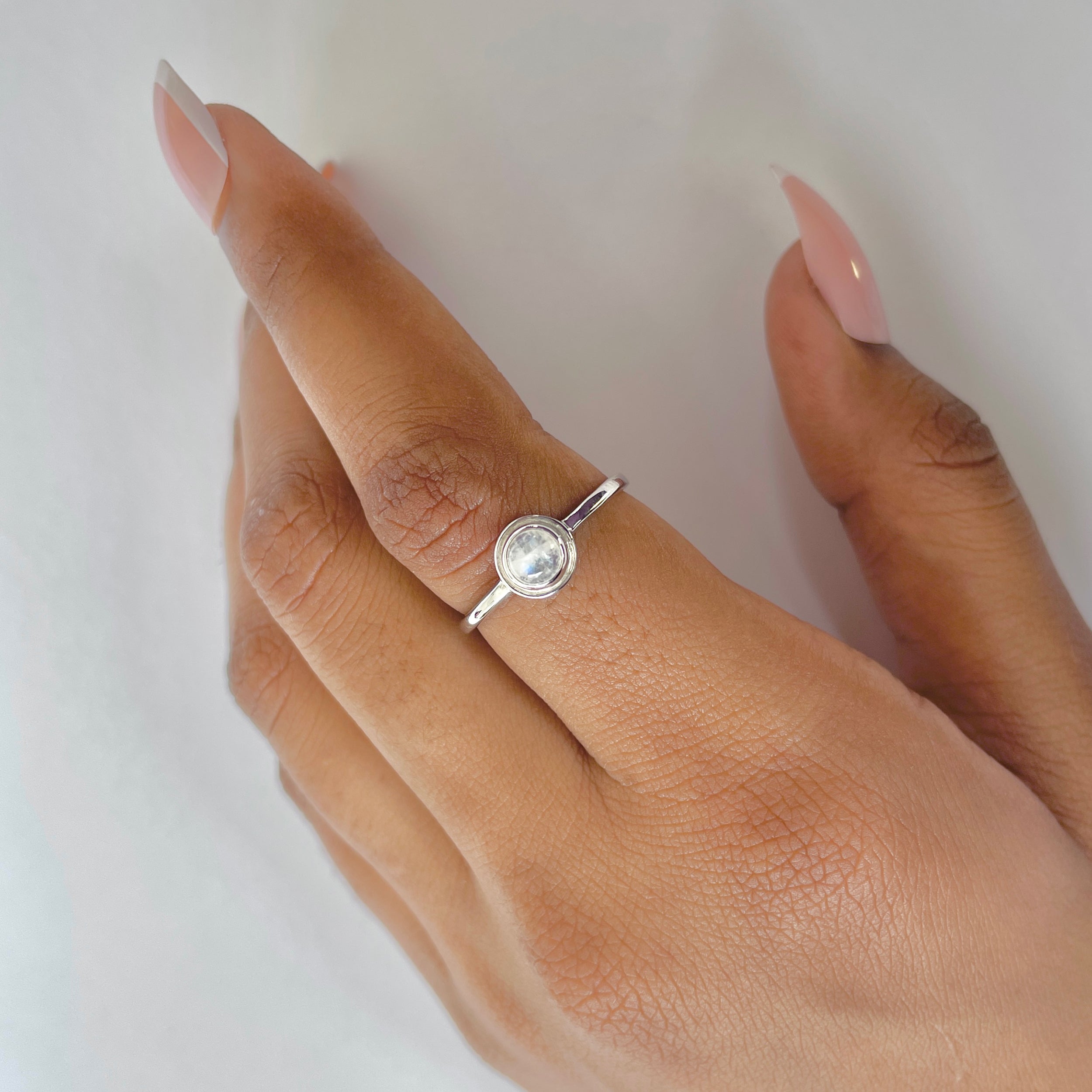 Moonstone Ring-(RBM-RDR-1566.)