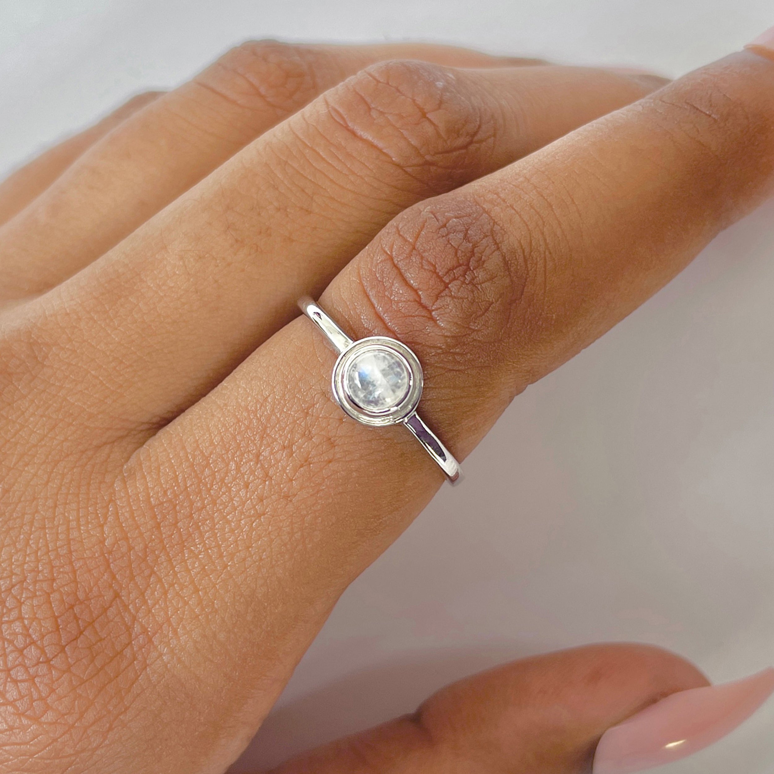Moonstone Ring-(RBM-RDR-1566.)