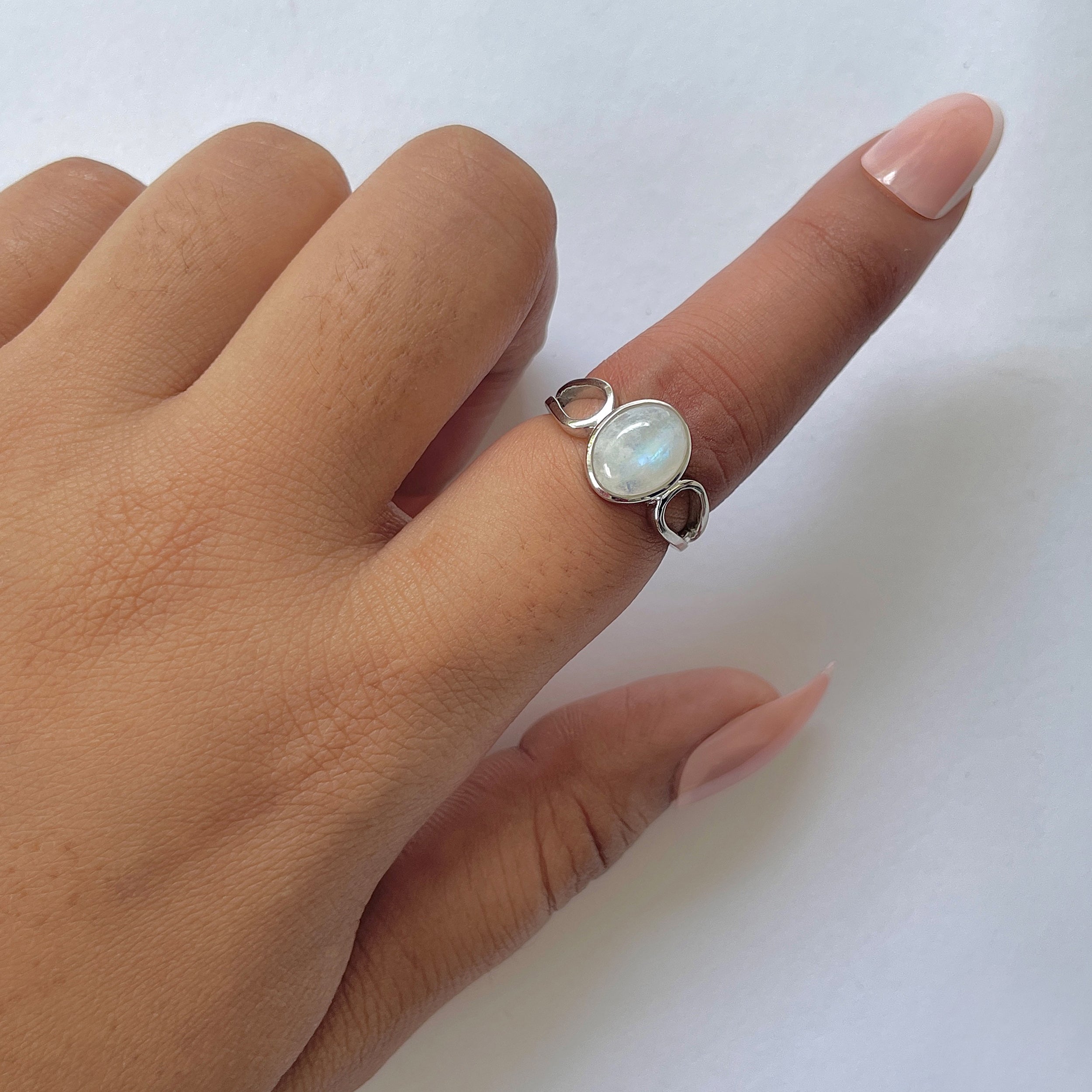 Moonstone Ring-(RBM-RDR-1583.)