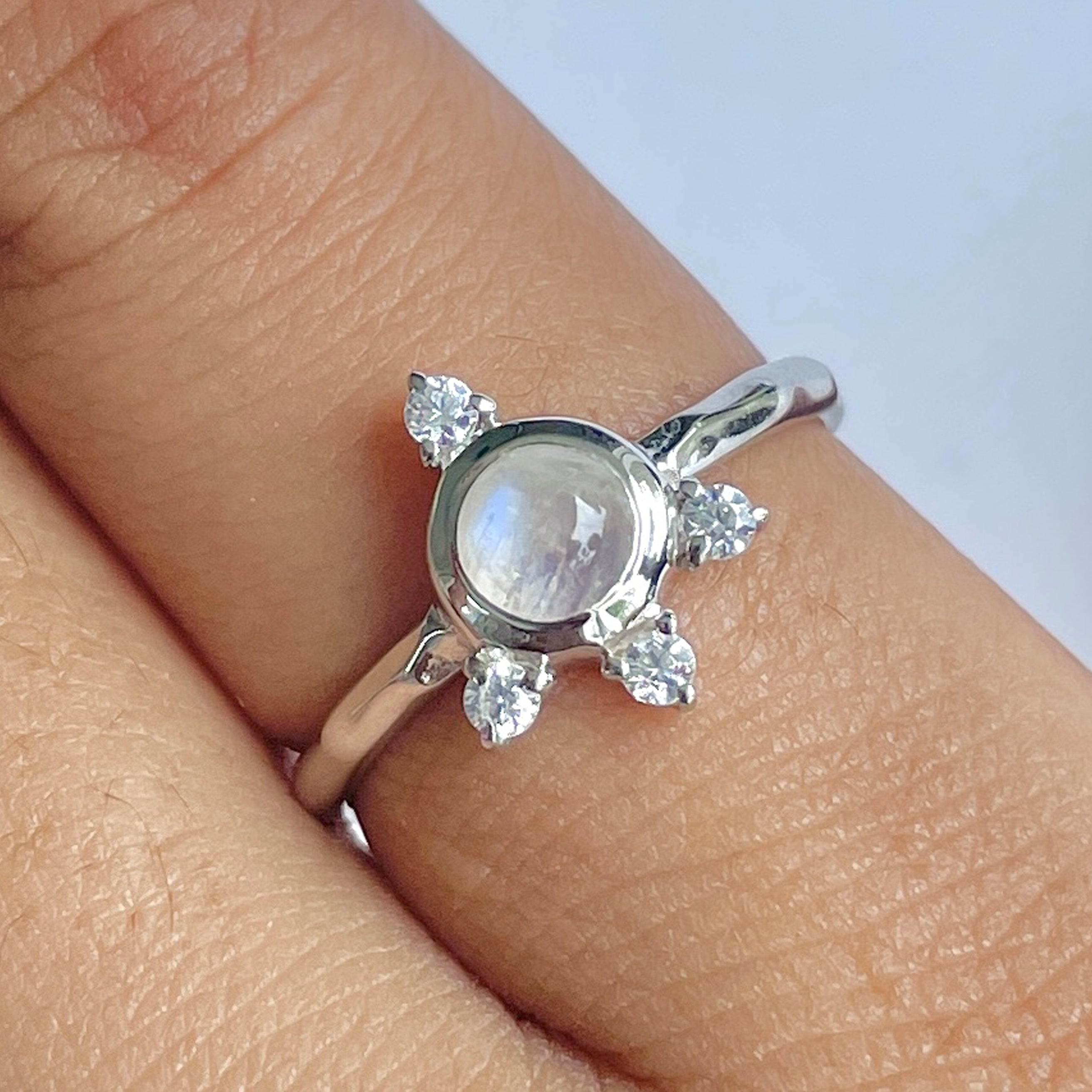 Moonstone Ring-(RBM-RDR-1619.)