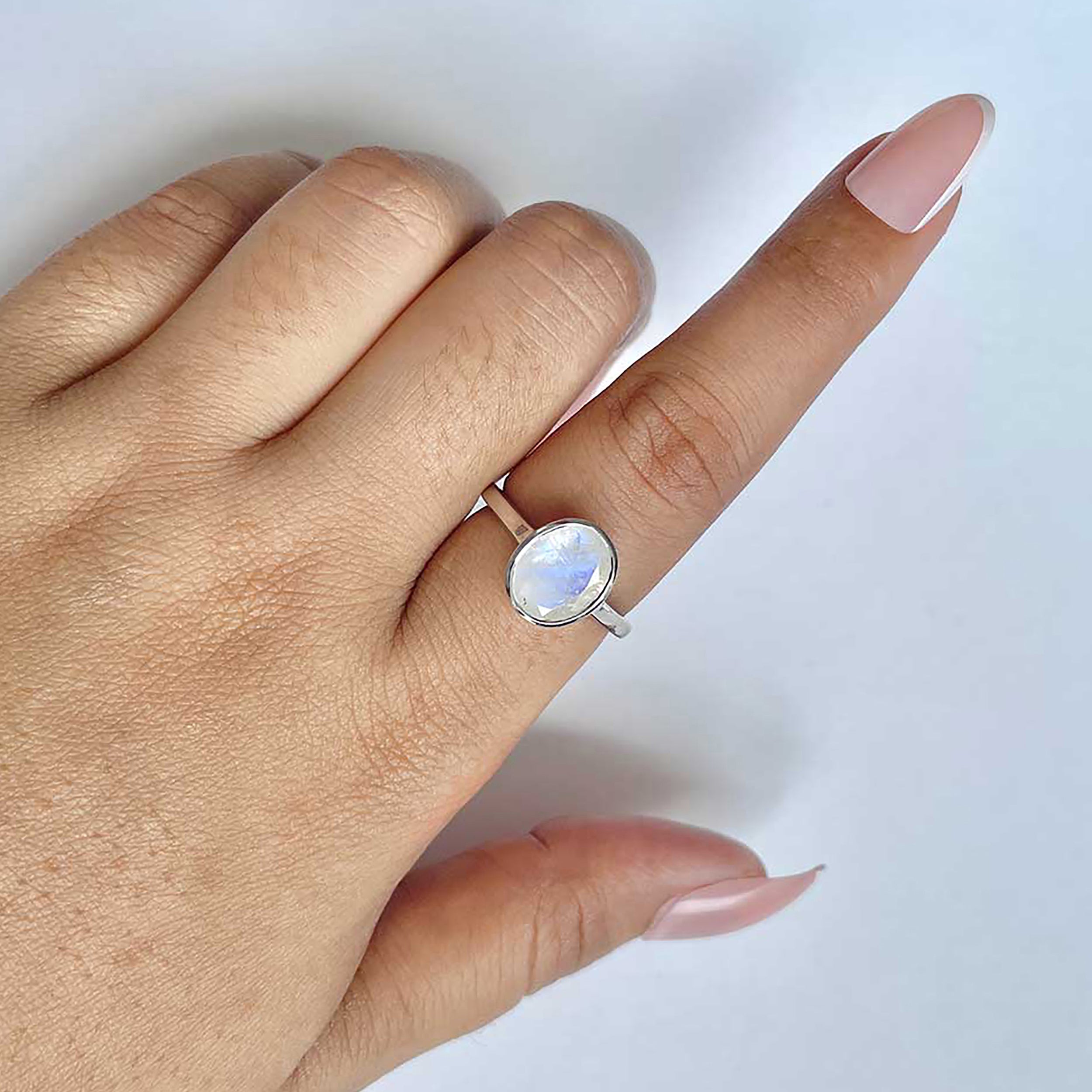 Moonstone Ring-(RBM-RDR-1623.)