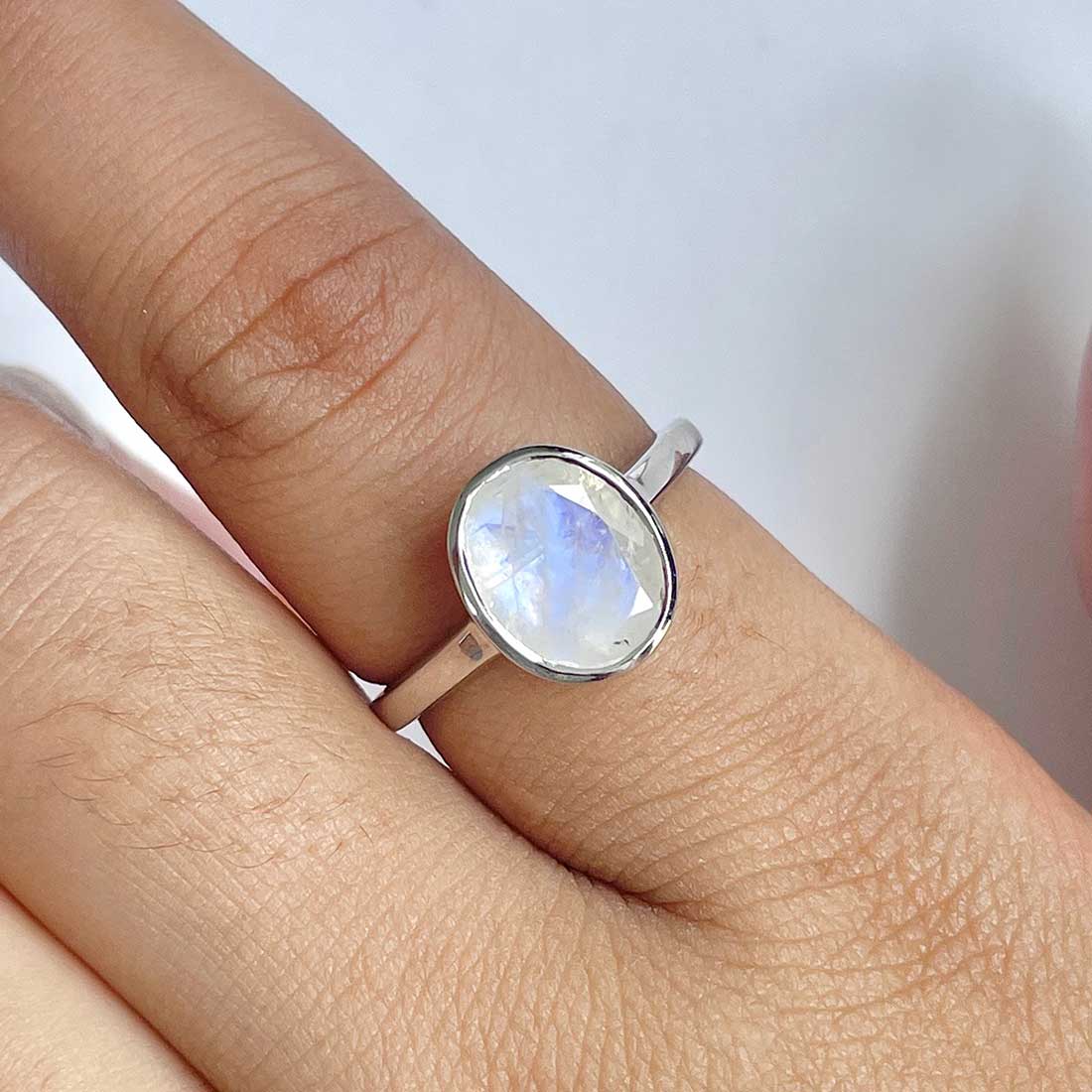 Moonstone Ring-(RBM-RDR-1623.)