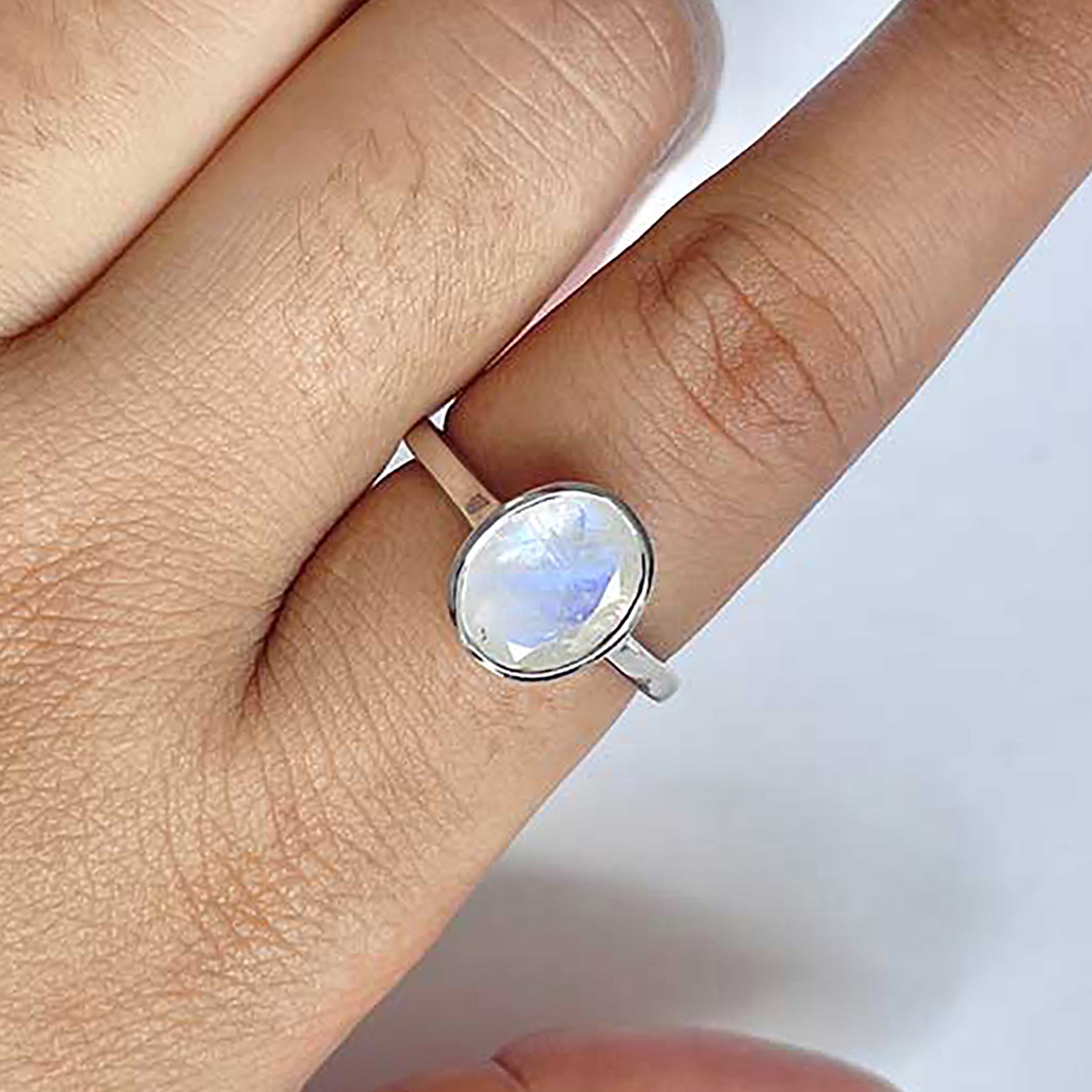 Moonstone Ring-(RBM-RDR-1623.)