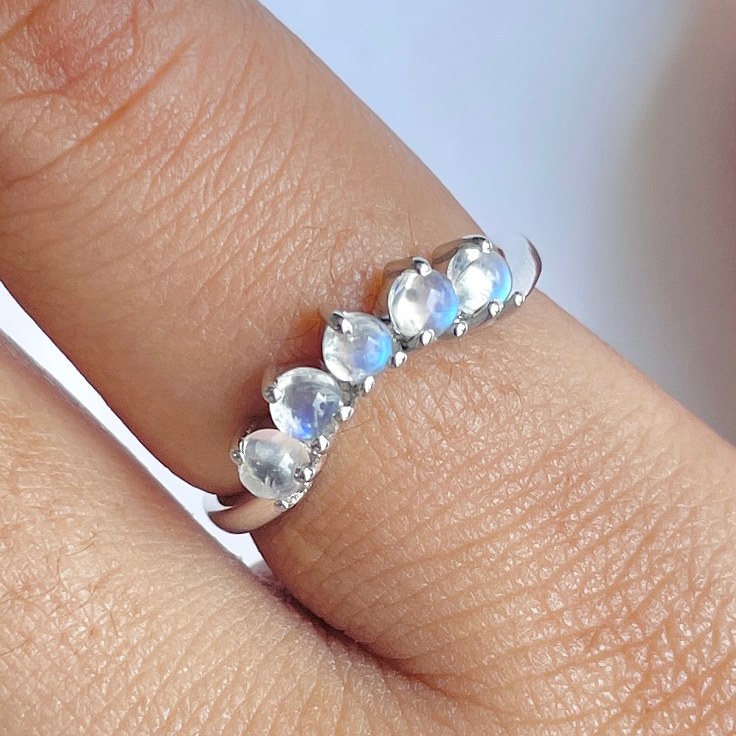 Moonstone Ring-(RBM-RDR-1634.)