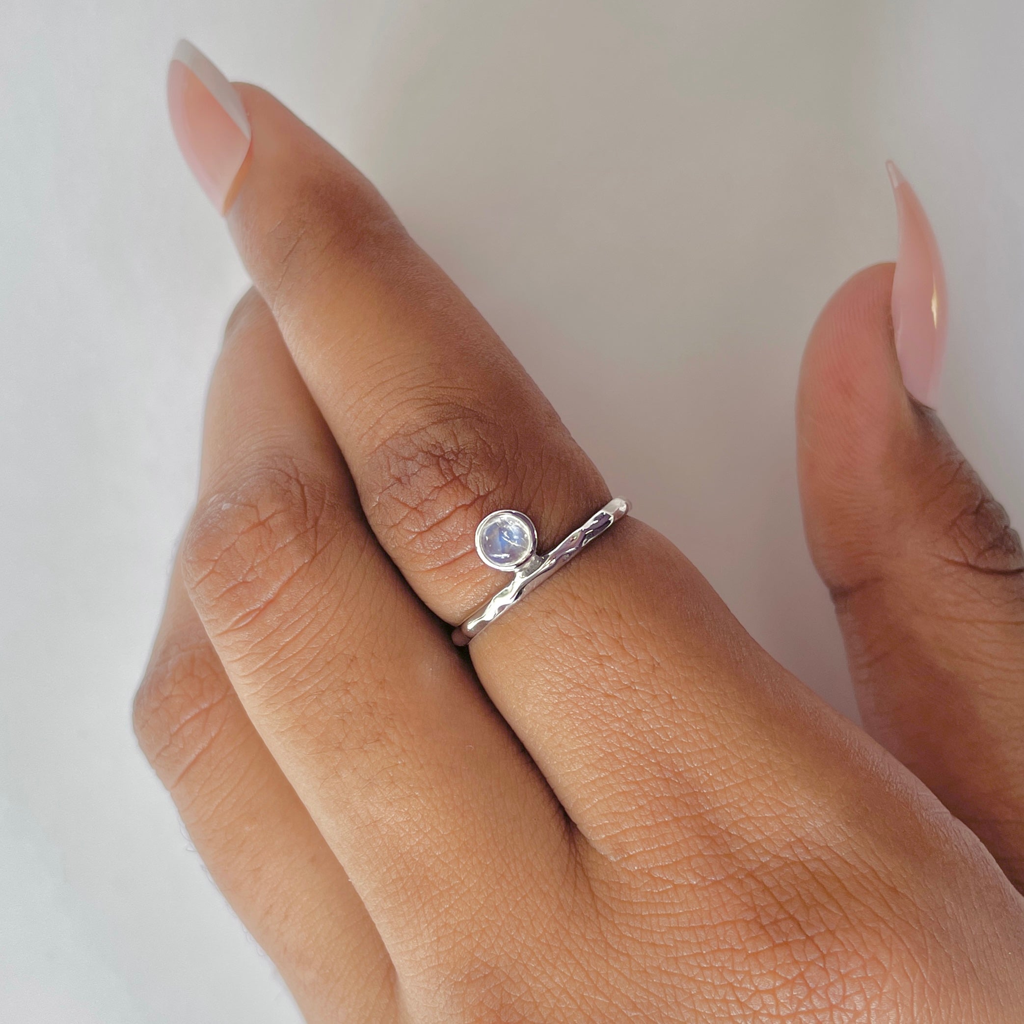 Moonstone Ring-(RBM-RDR-1635.)