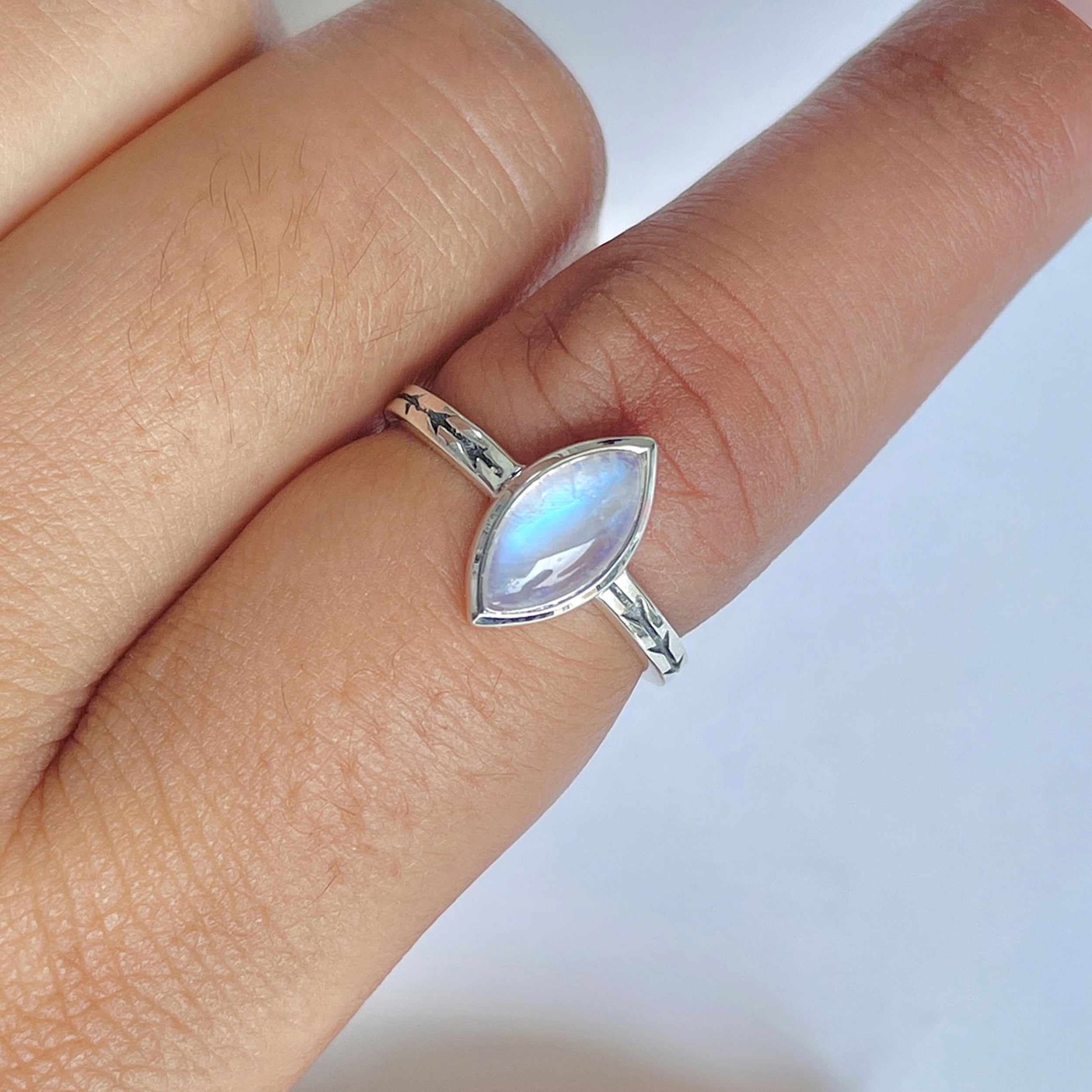 Moonstone Ring-(RBM-RDR-1636.)