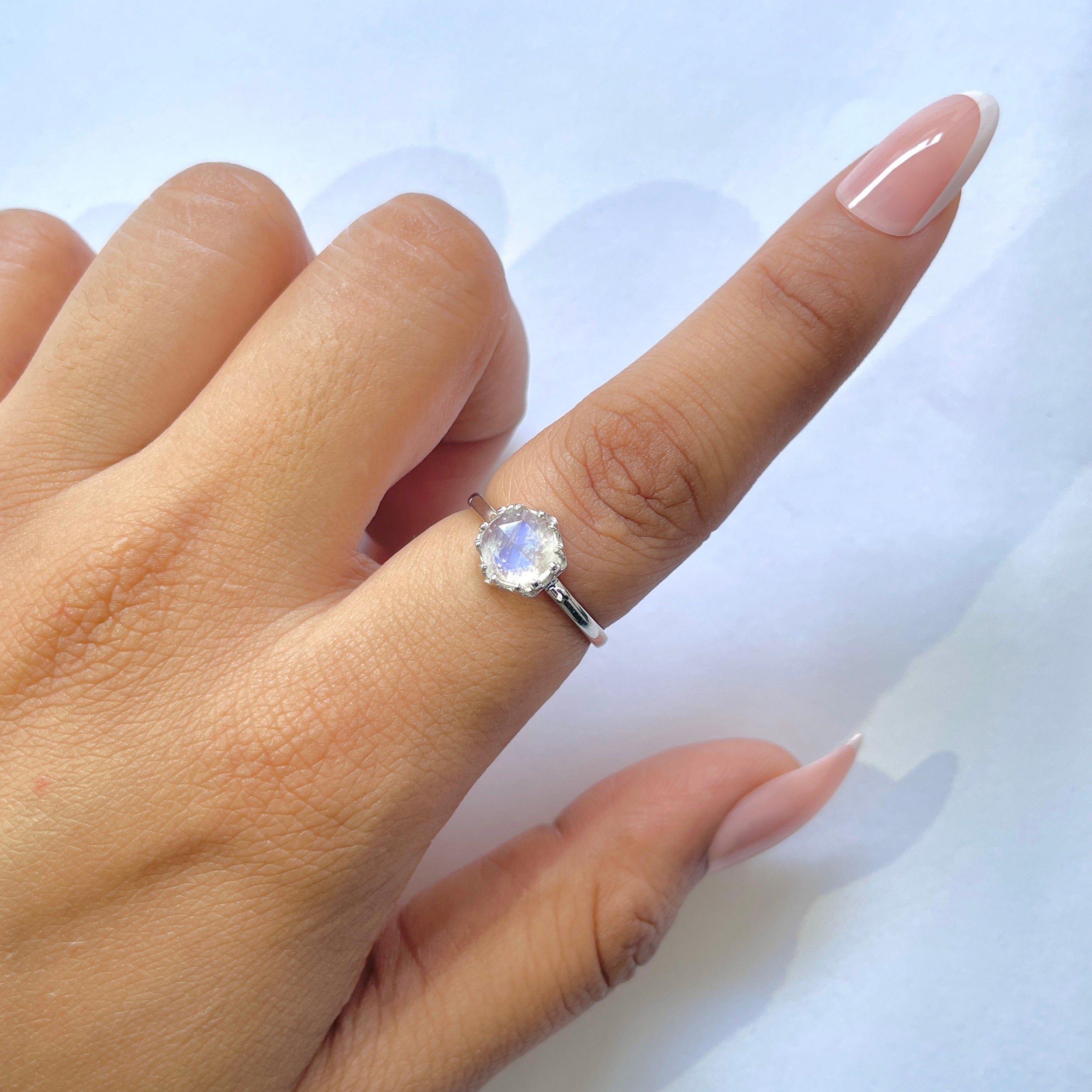 Moonstone Ring-(RBM-RDR-1699.)