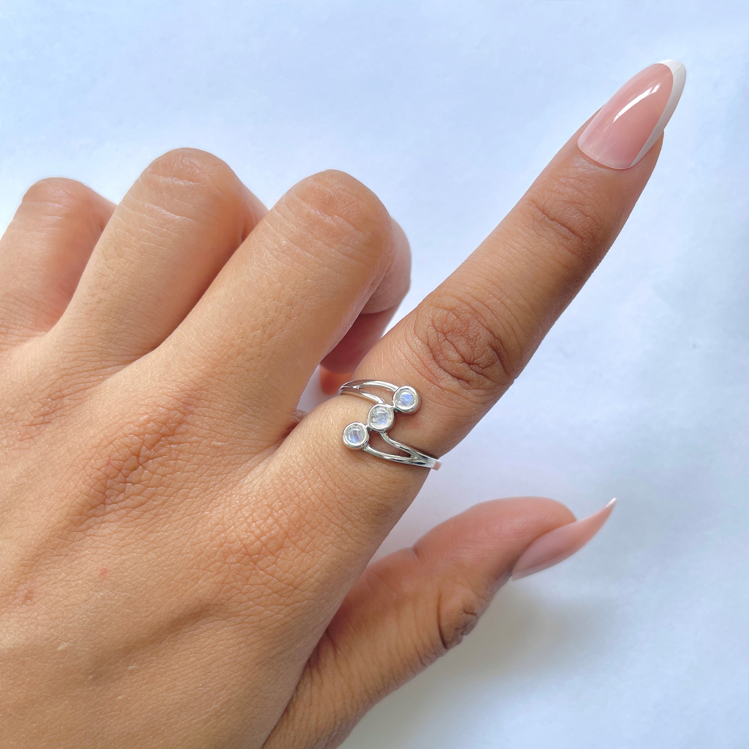 Moonstone Ring-(RBM-RDR-1707.)