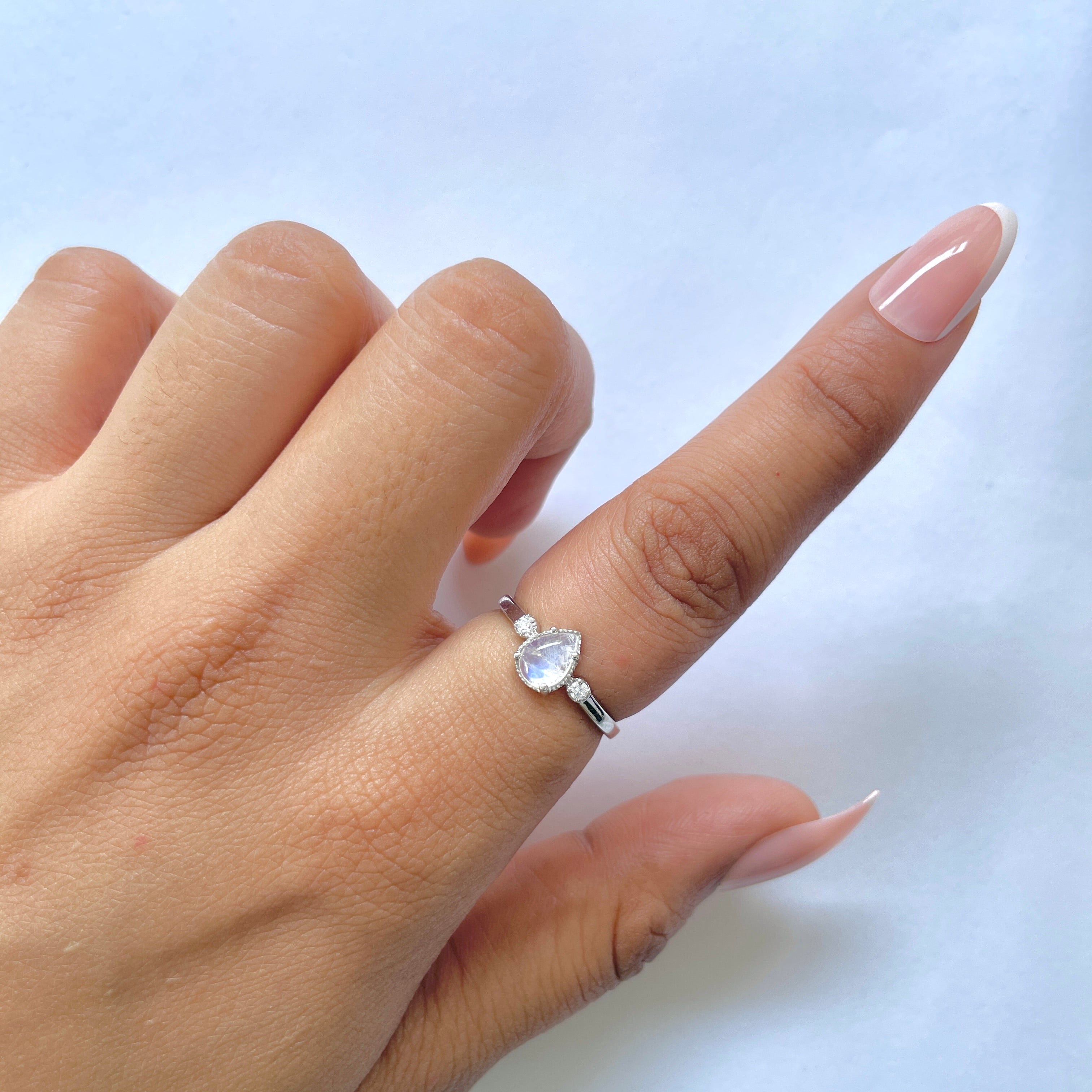 Moonstone Ring-(RBM-RDR-1772.)