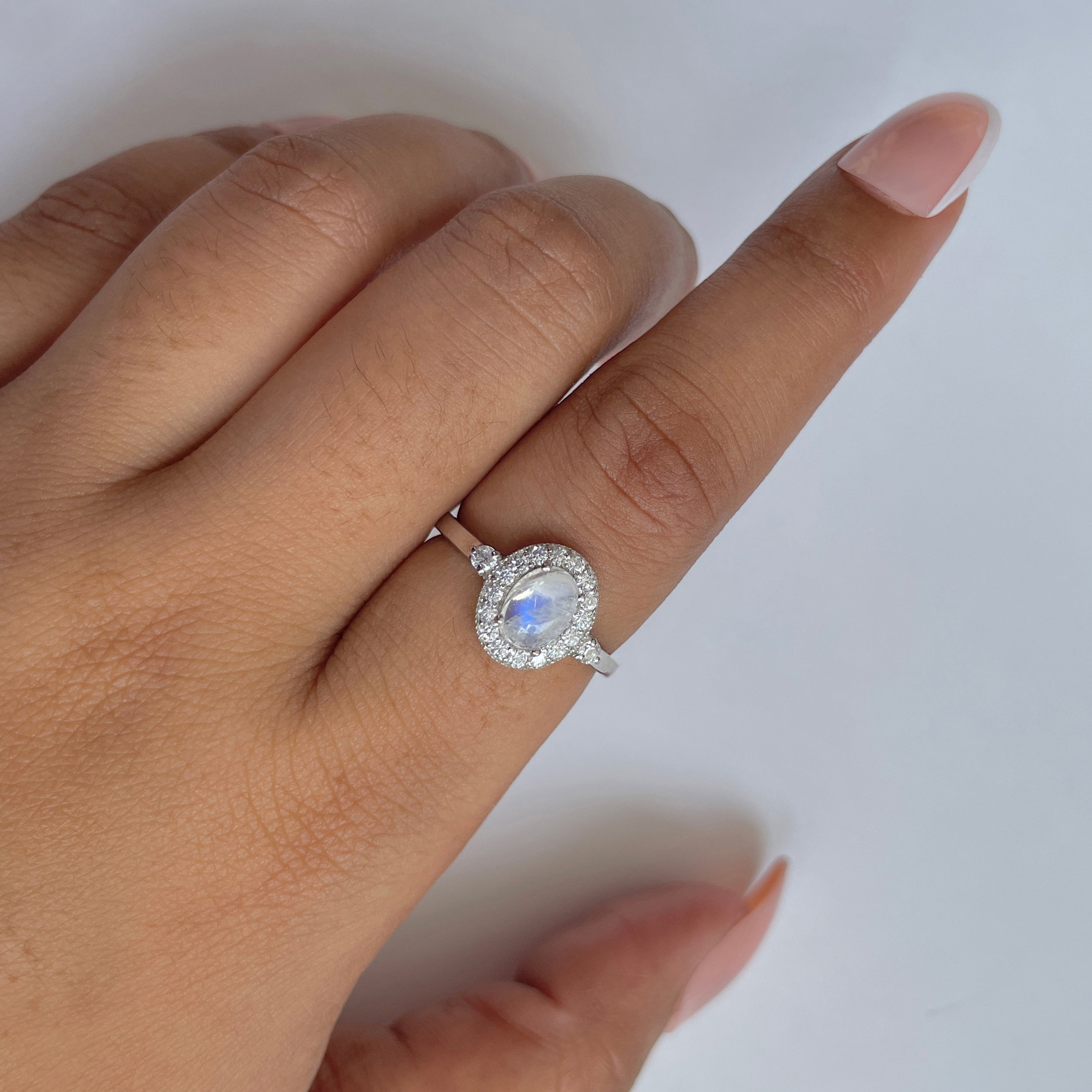 Moonstone Ring-(RBM-RDR-1792.)