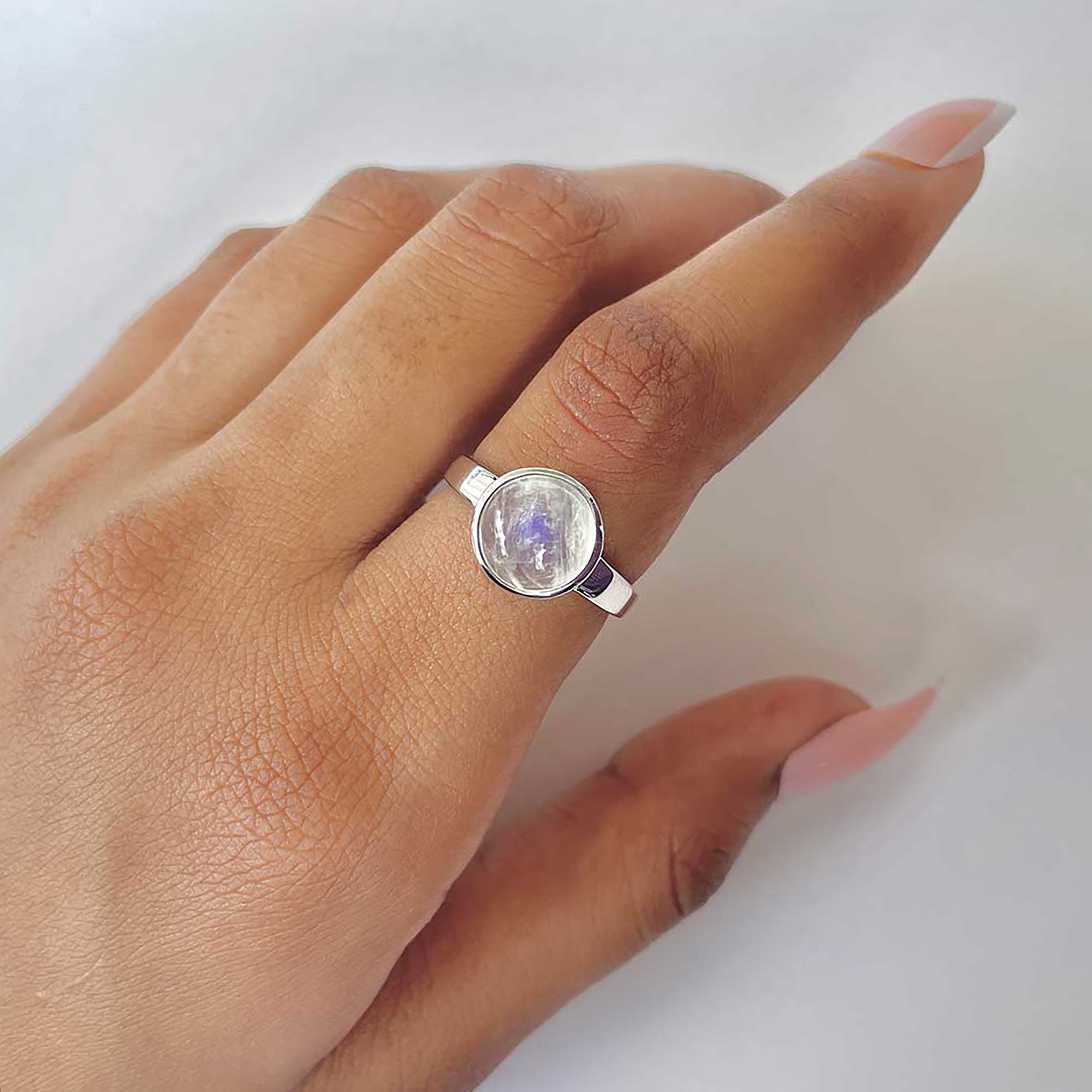 Moonstone Ring-(RBM-RDR-1822.)