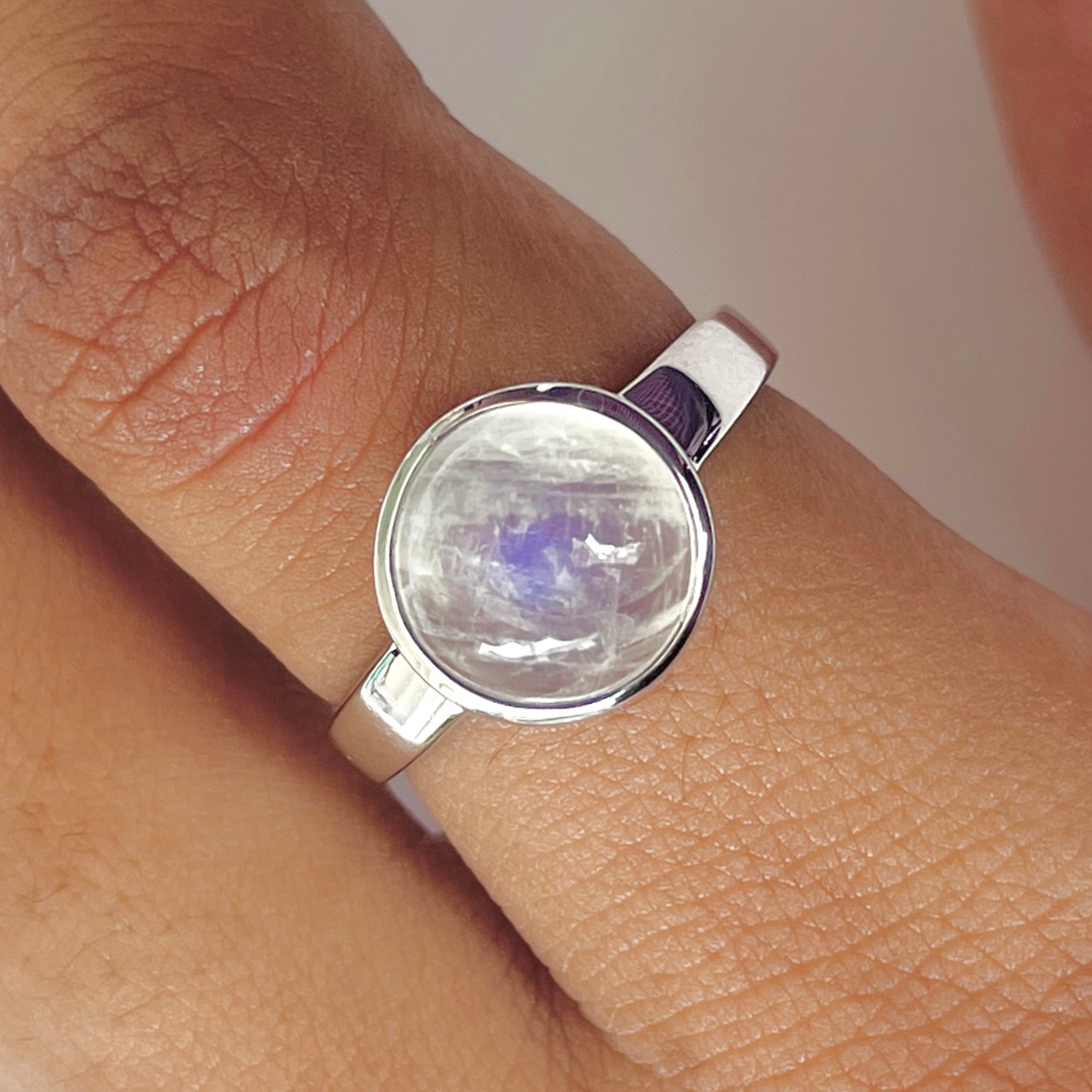 Moonstone Ring-(RBM-RDR-1822.)