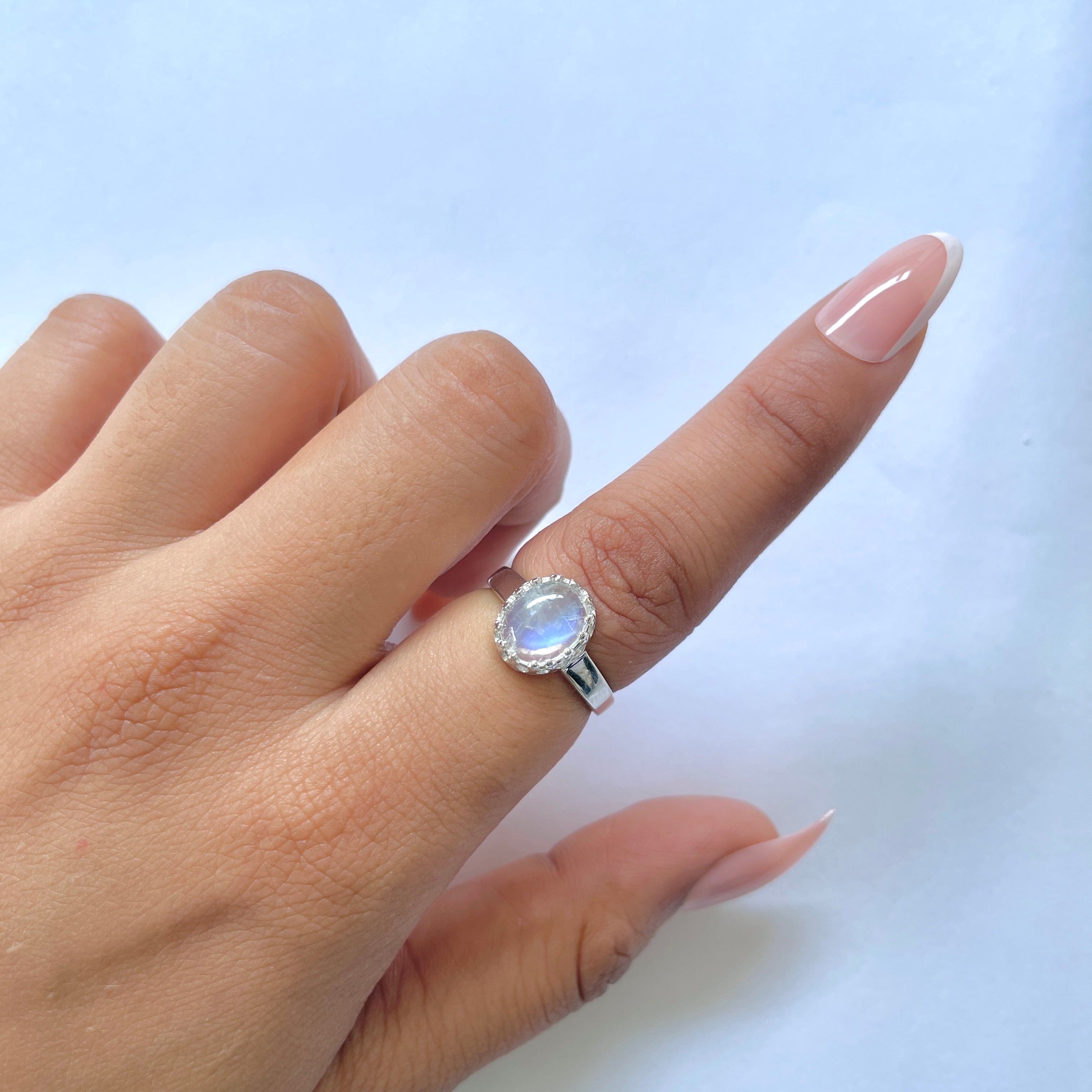 Moonstone Ring-(RBM-RDR-1835.)