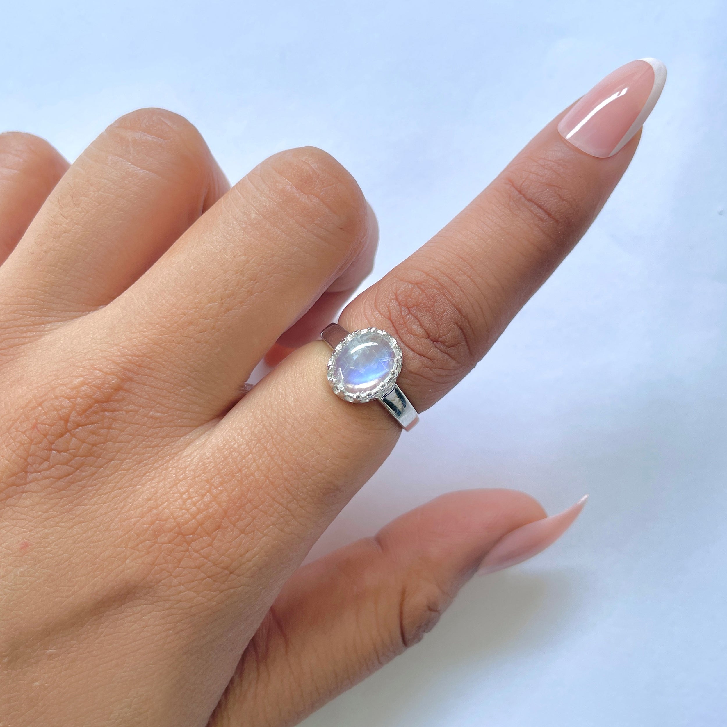 Moonstone Ring-(RBM-RDR-1835.)