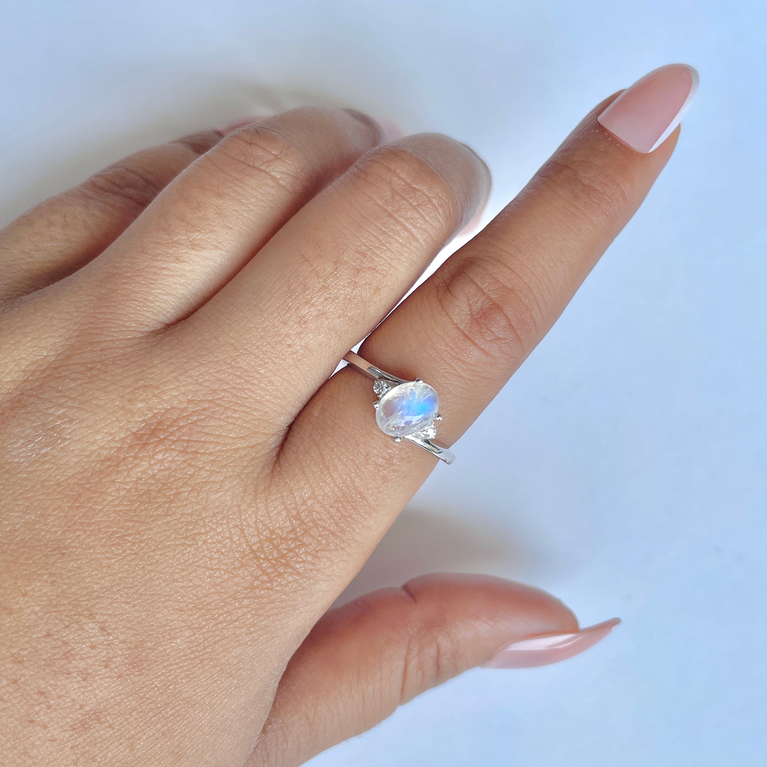 Moonstone Ring-(RBM-RDR-209.)