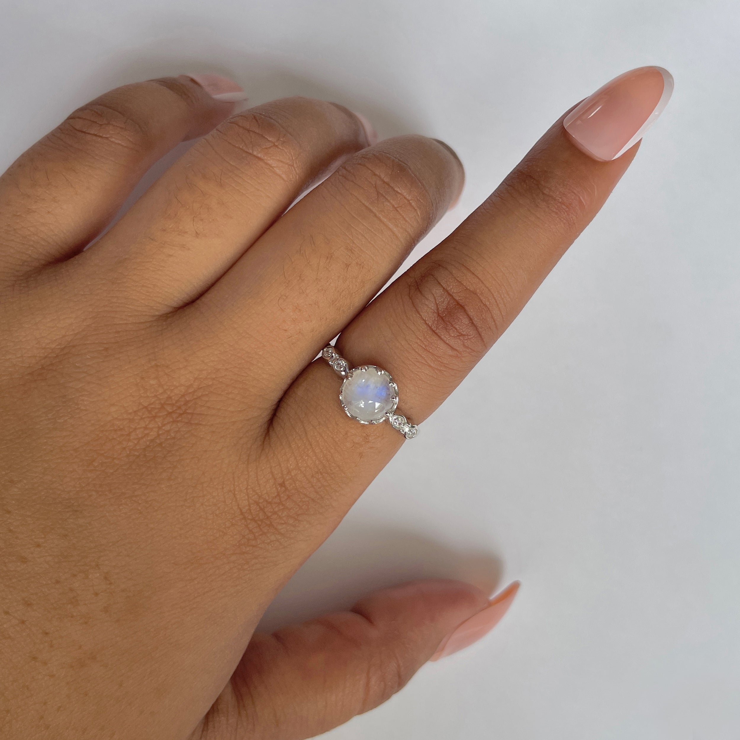 Moonstone Ring-(RBM-RDR-2197.)