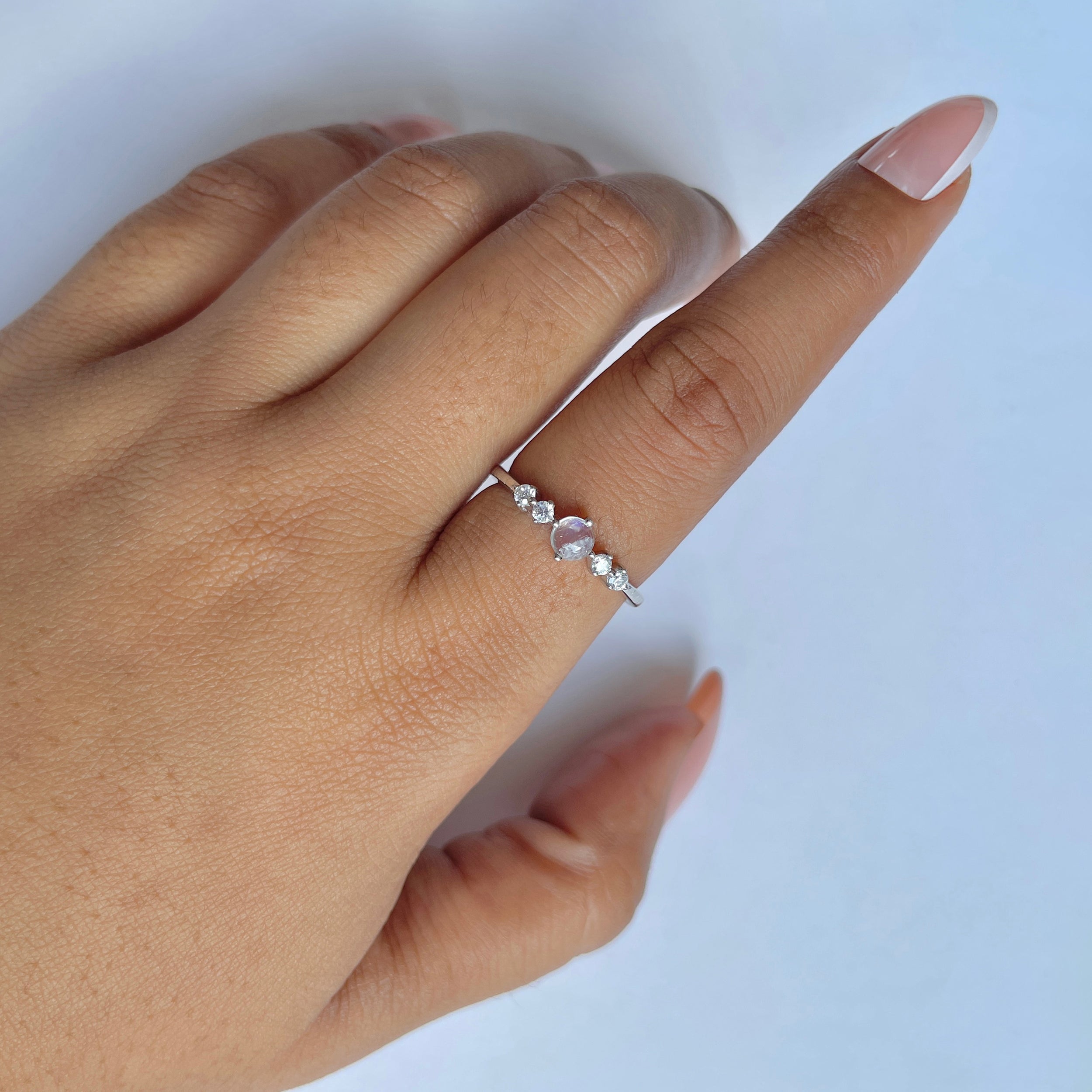 Moonstone Ring-(RBM-RDR-2211.)