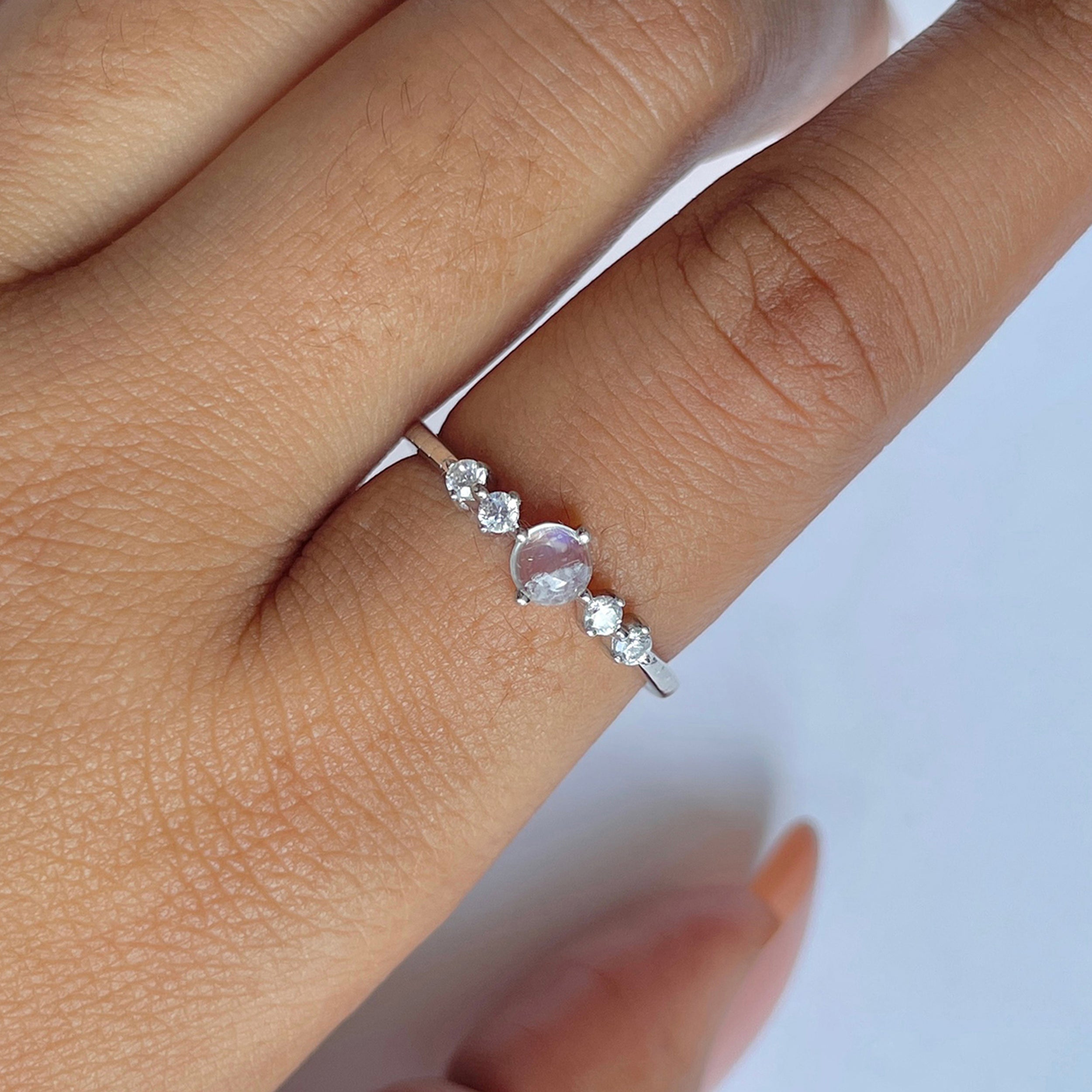 Moonstone Ring-(RBM-RDR-2211.)