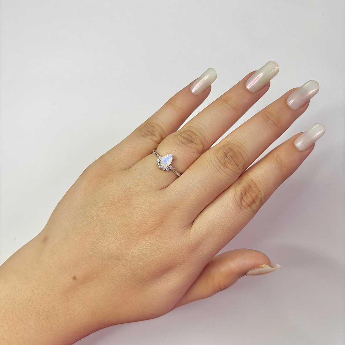 Moonstone Ring-(RBM-RDR-2212.)