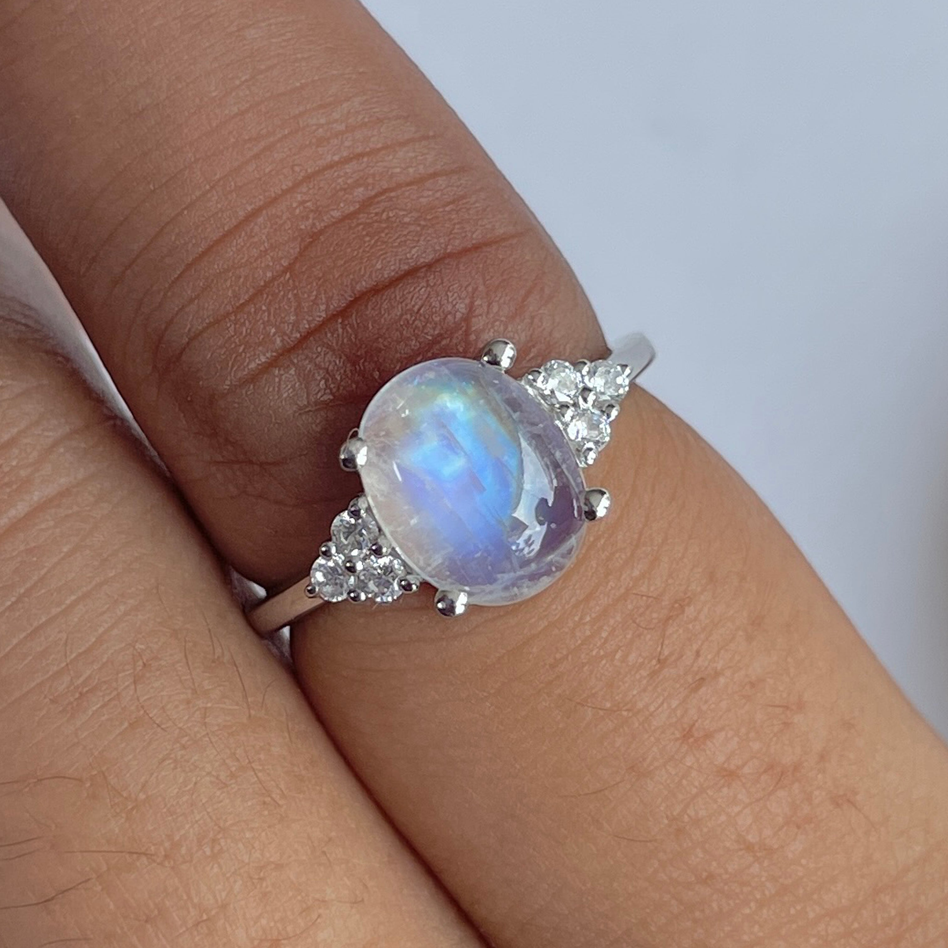 Moonstone Ring-(RBM-RDR-224.)