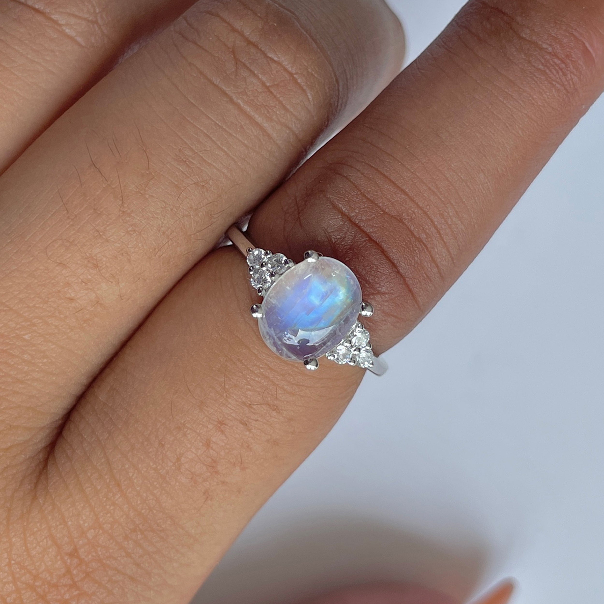 Moonstone Ring-(RBM-RDR-224.)
