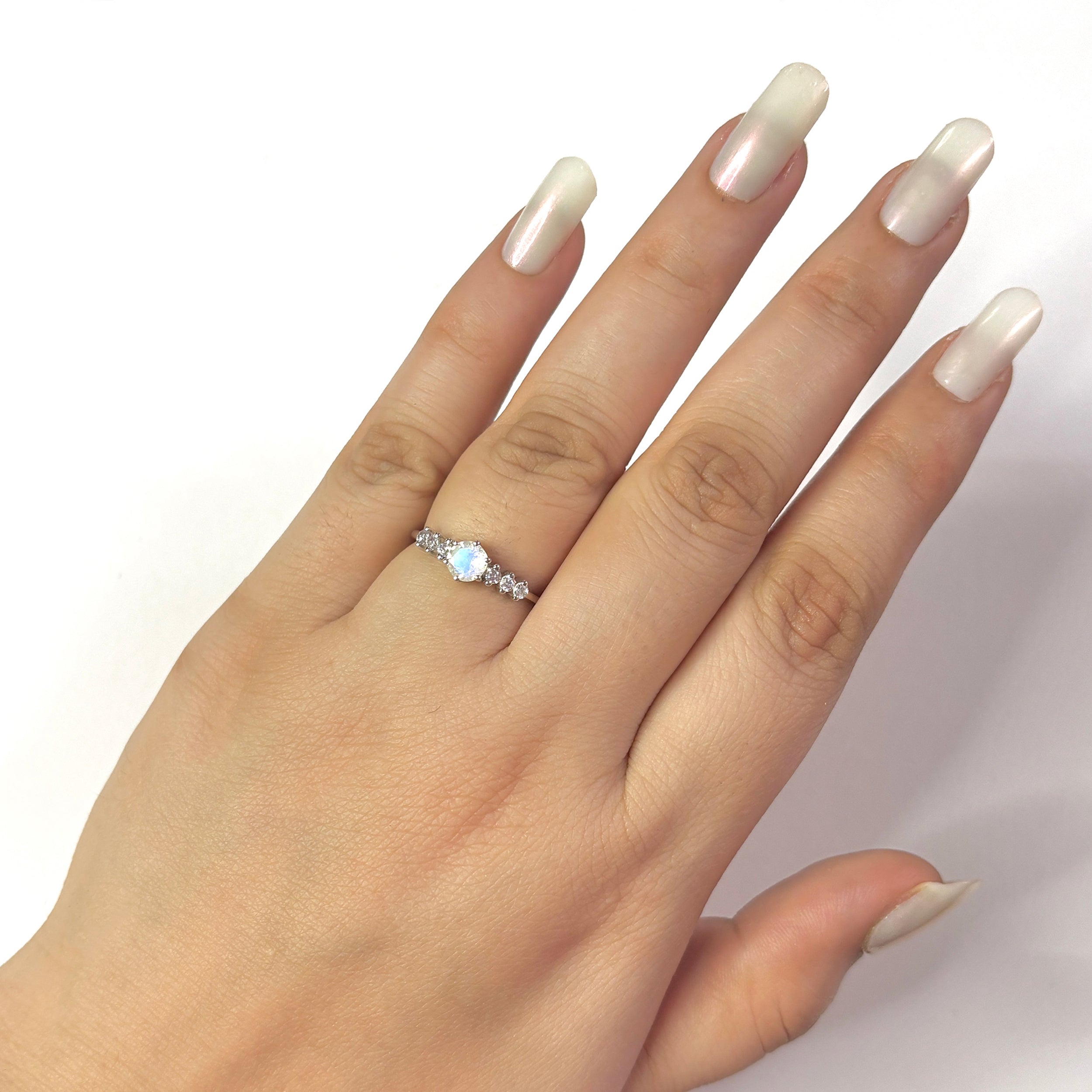 Moonstone Ring-(RBM-RDR-2259.)
