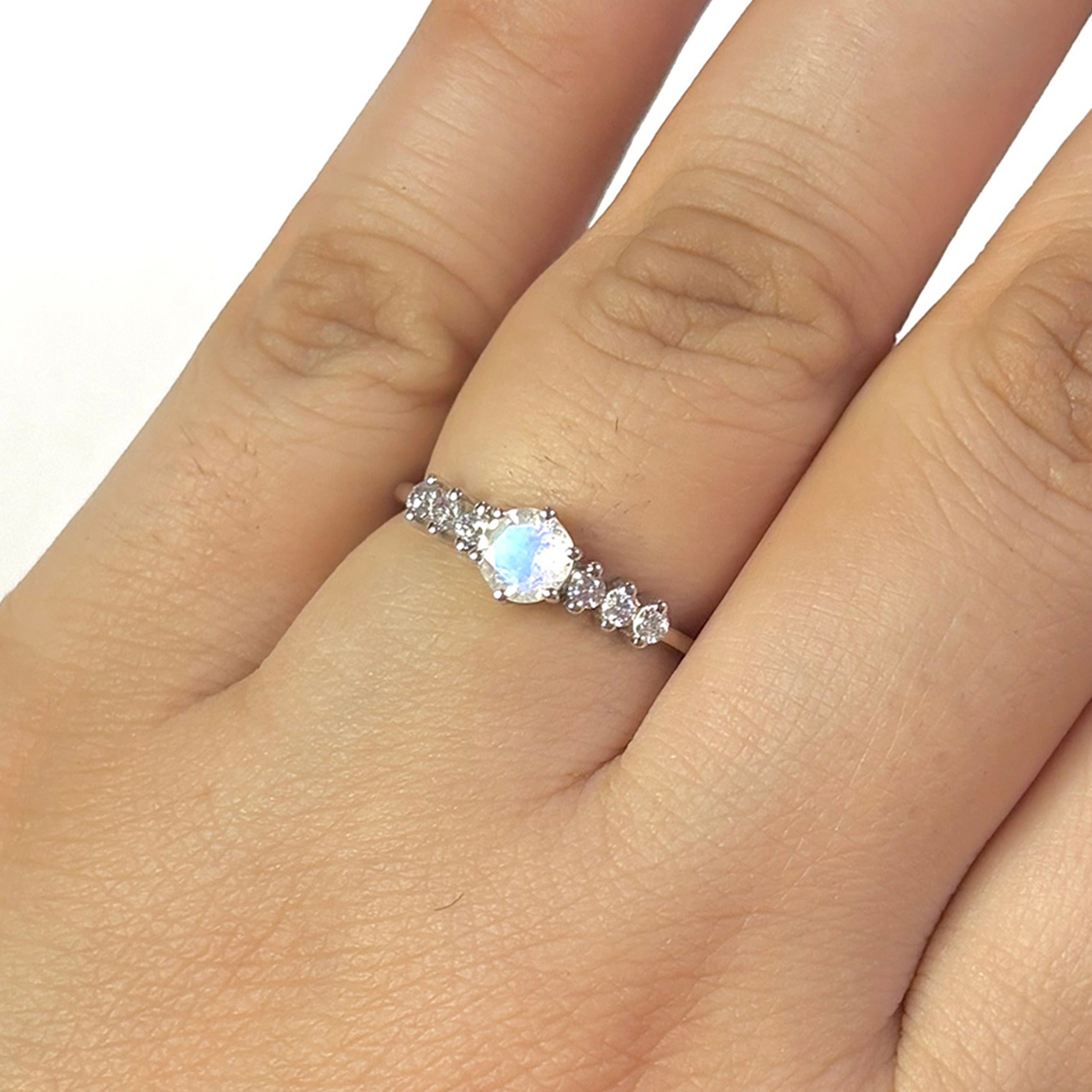 Moonstone Ring-(RBM-RDR-2259.)