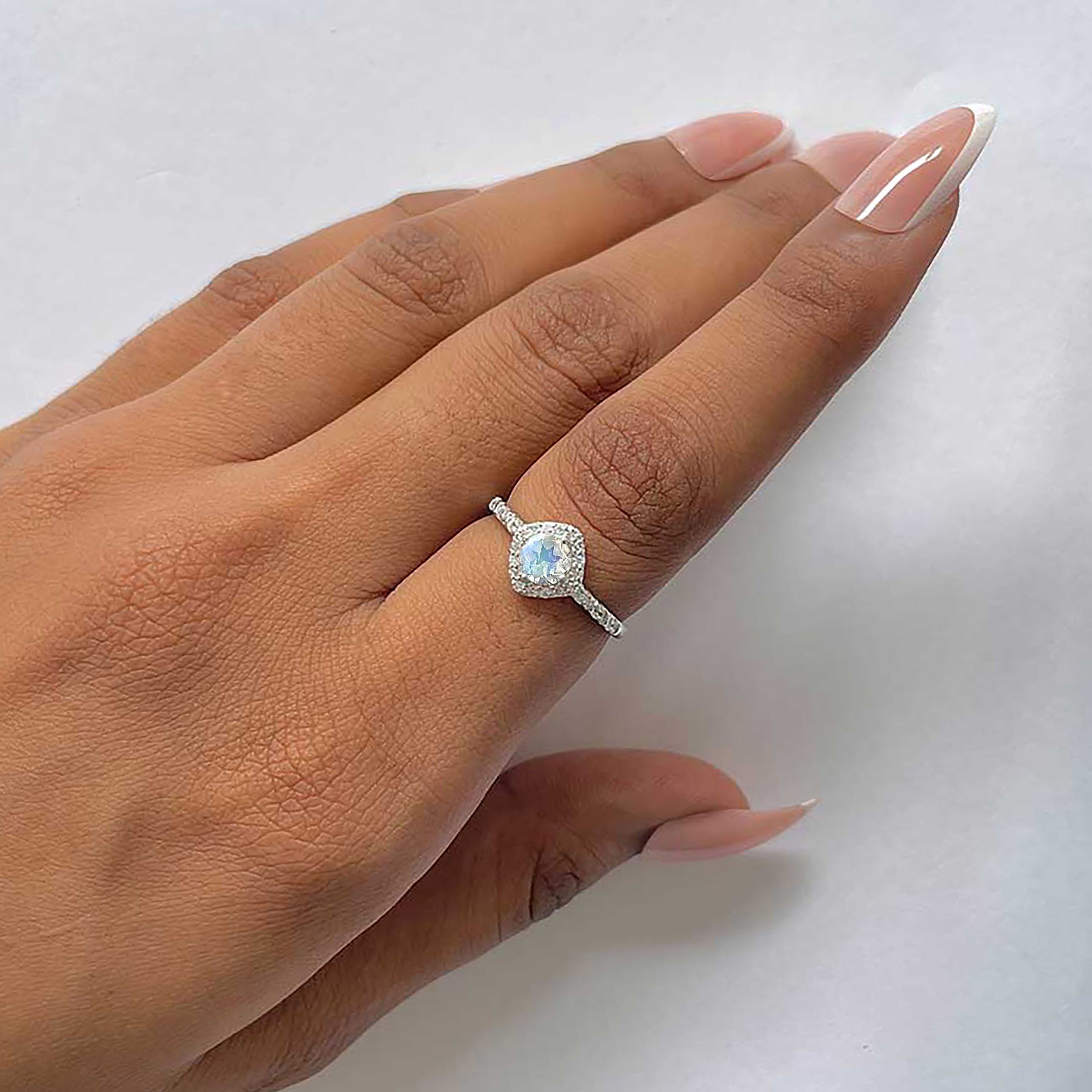 Moonstone Ring-(RBM-RDR-2260.)