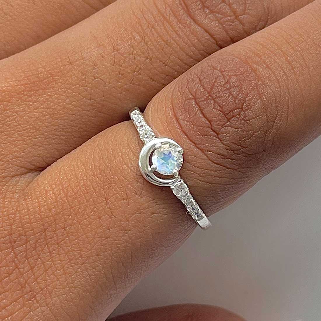 Moonstone Ring-(RBM-RDR-2260.)