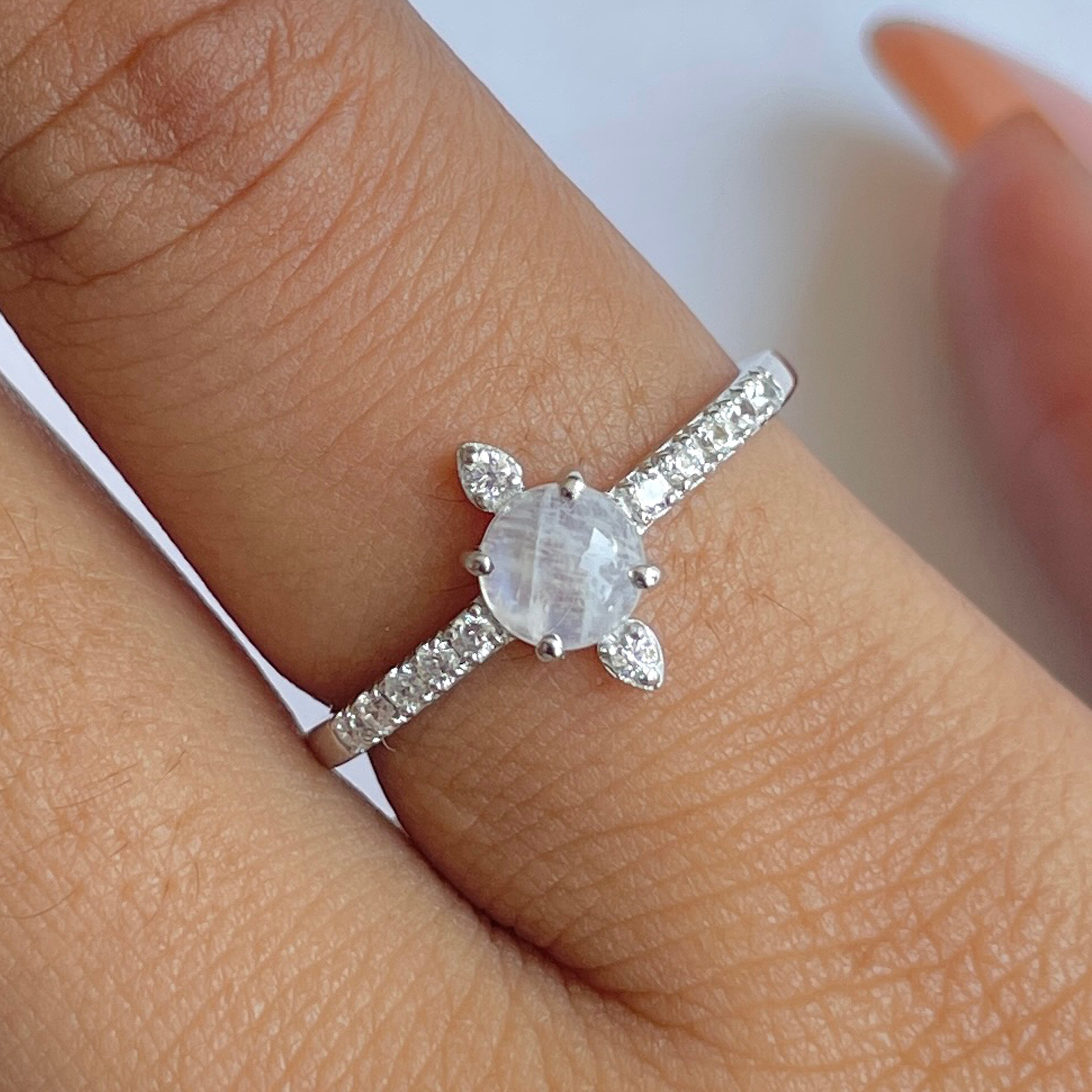 Moonstone Ring-(RBM-RDR-2282.)