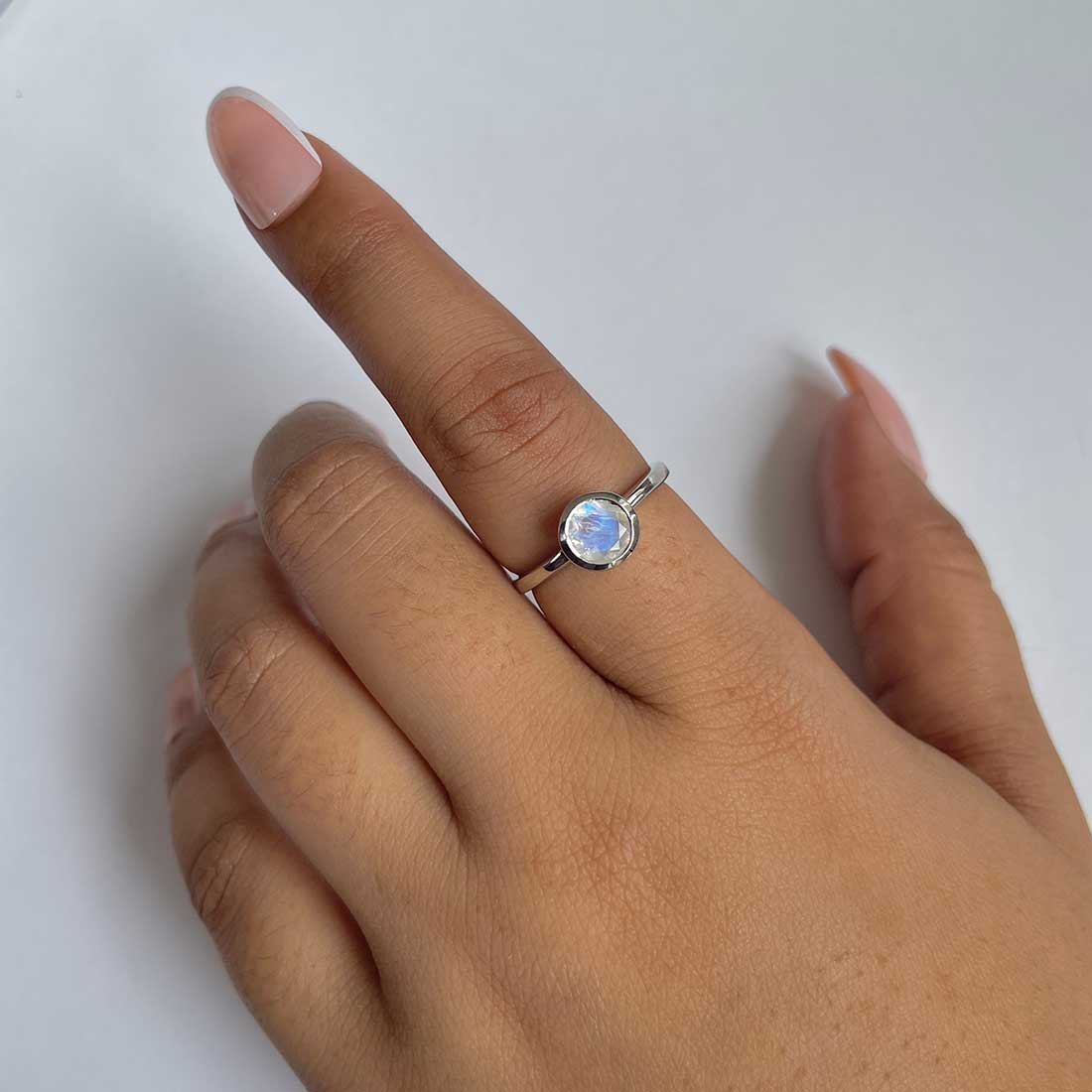 Moonstone Ring-(RBM-RDR-237.)