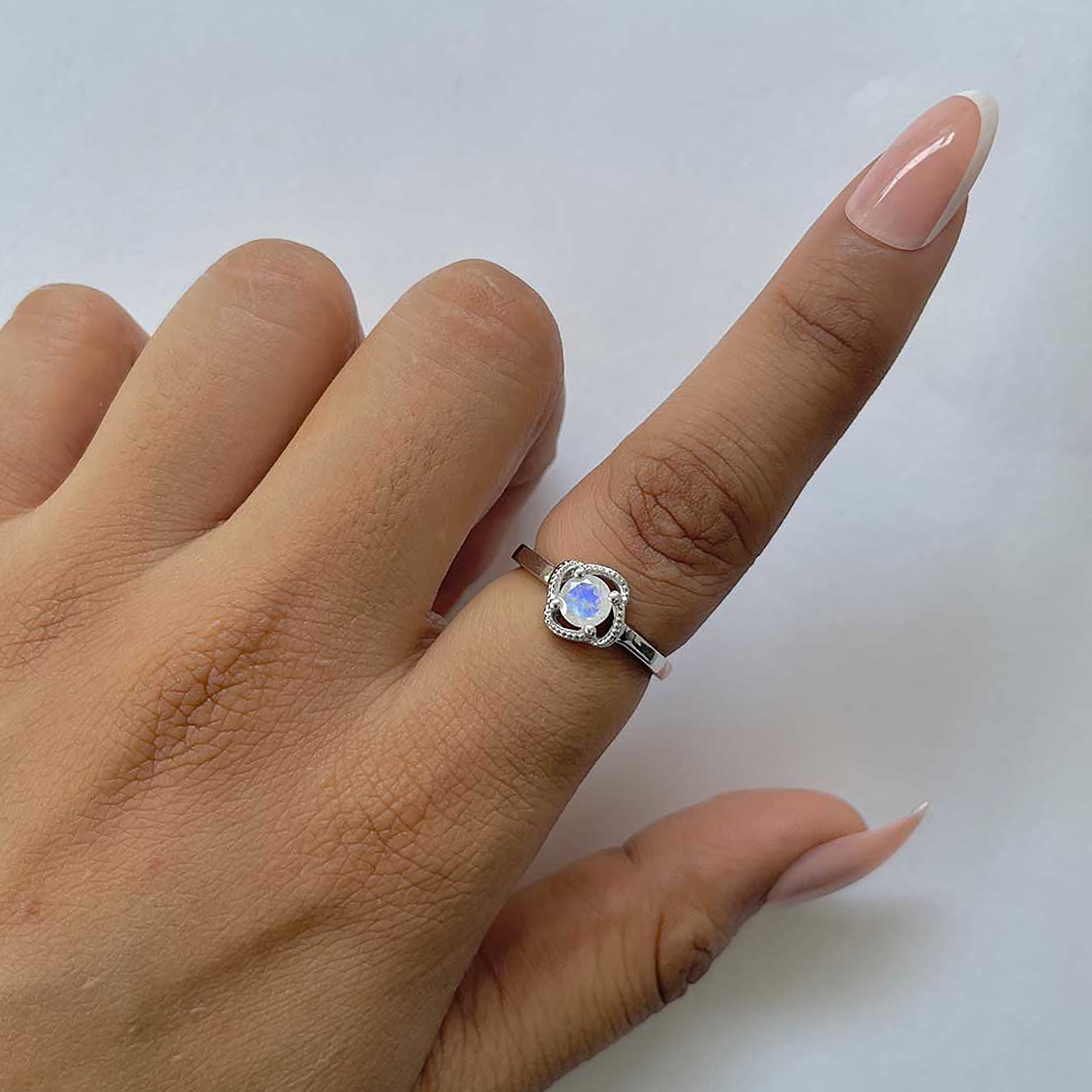 Moonstone Ring-(RBM-RDR-27.)