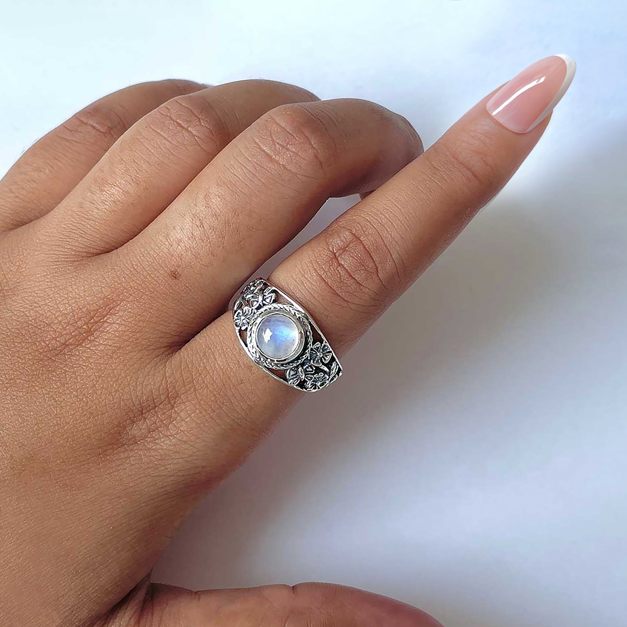Moonstone Ring-(RBM-RDR-64.)