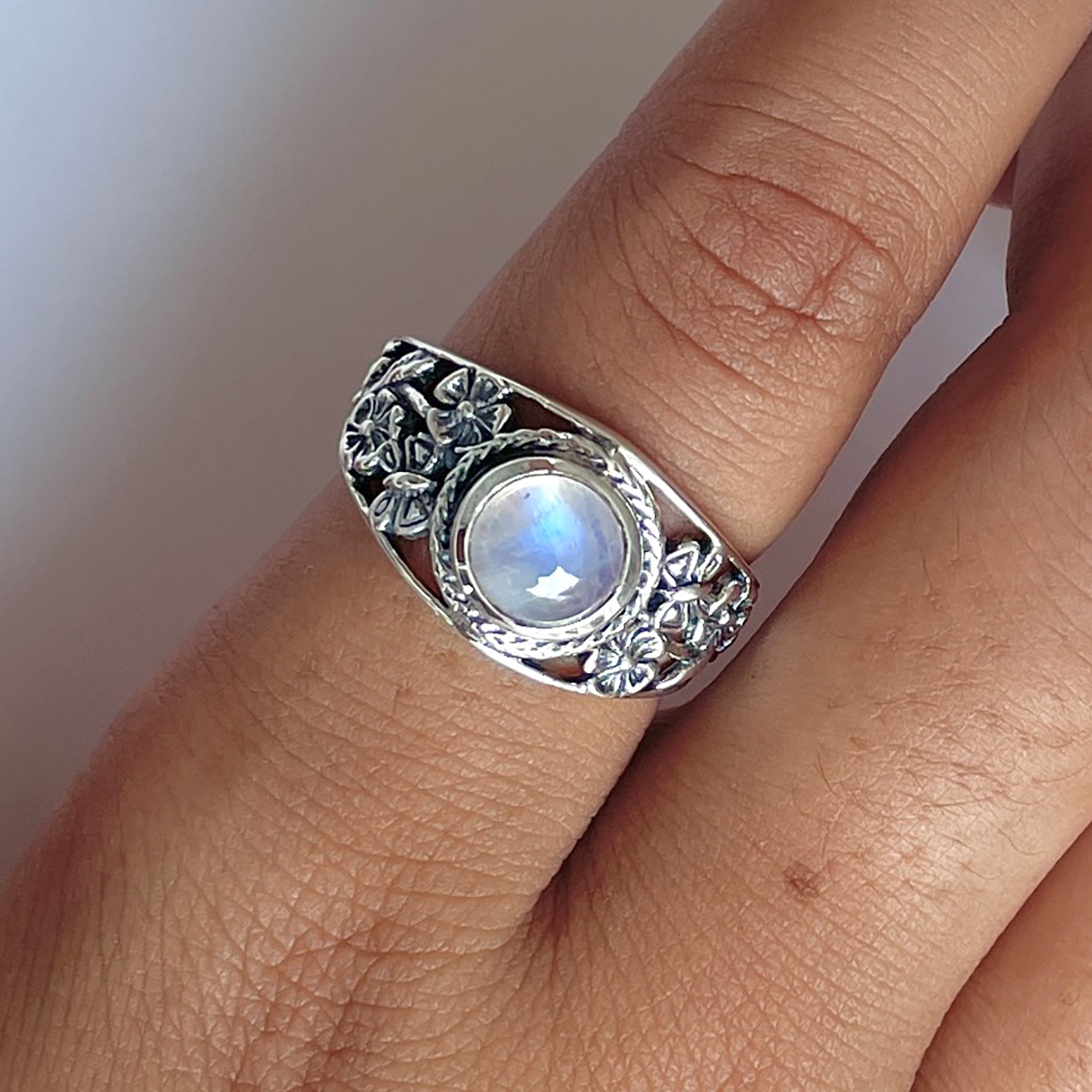 Moonstone Ring-(RBM-RDR-64.)