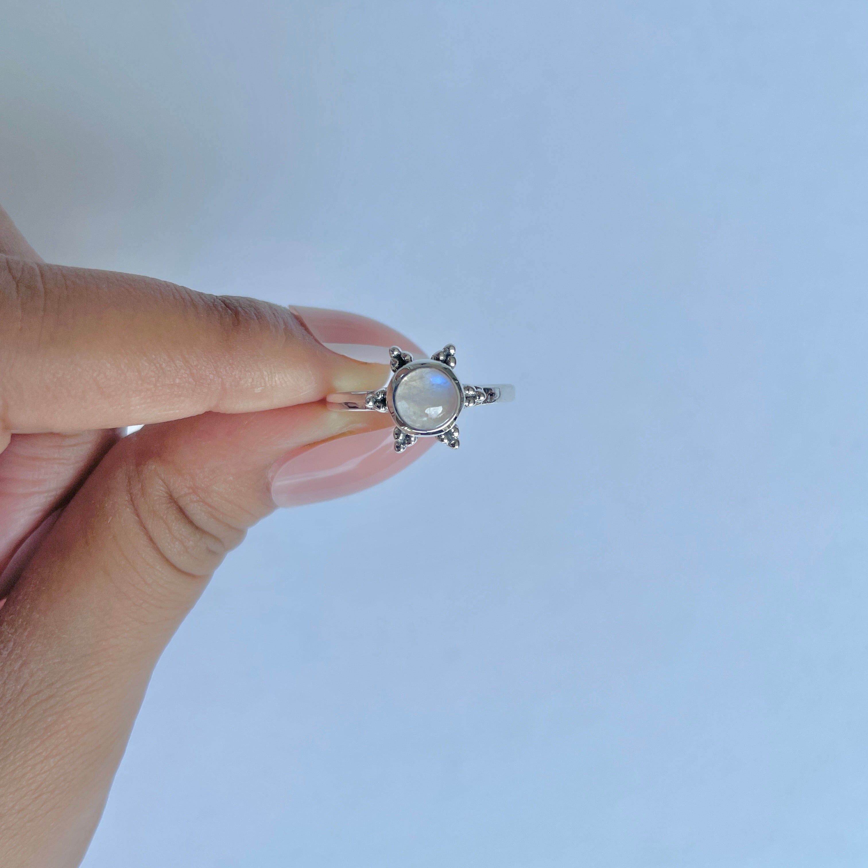 Moonstone Ring-(RBM-RDR-759.)