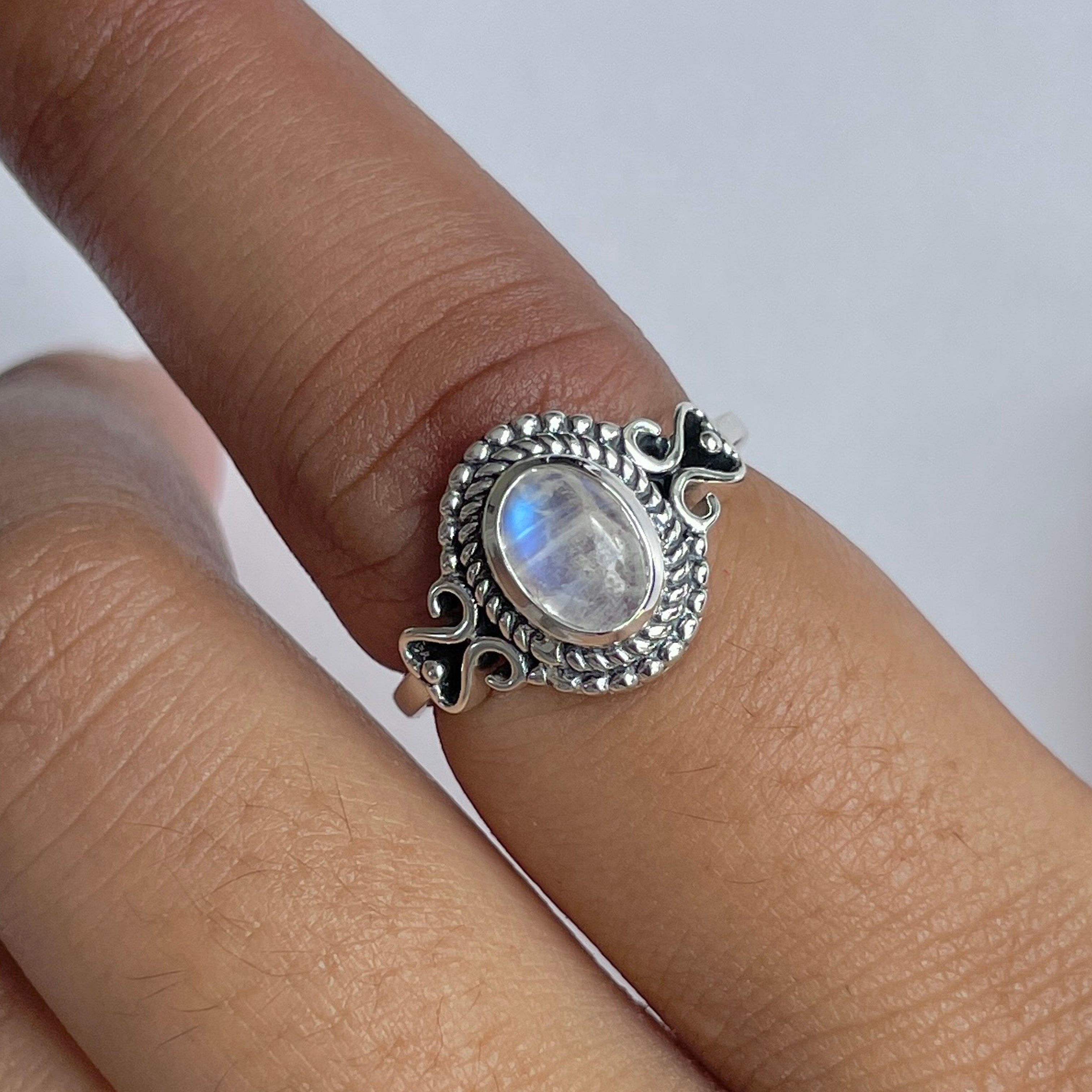 Moonstone Ring-(RBM-RDR-762.)
